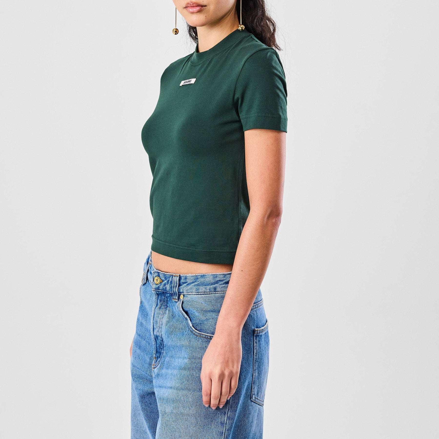 Women's Logo Cotton Le T-Shirt Gros Grain