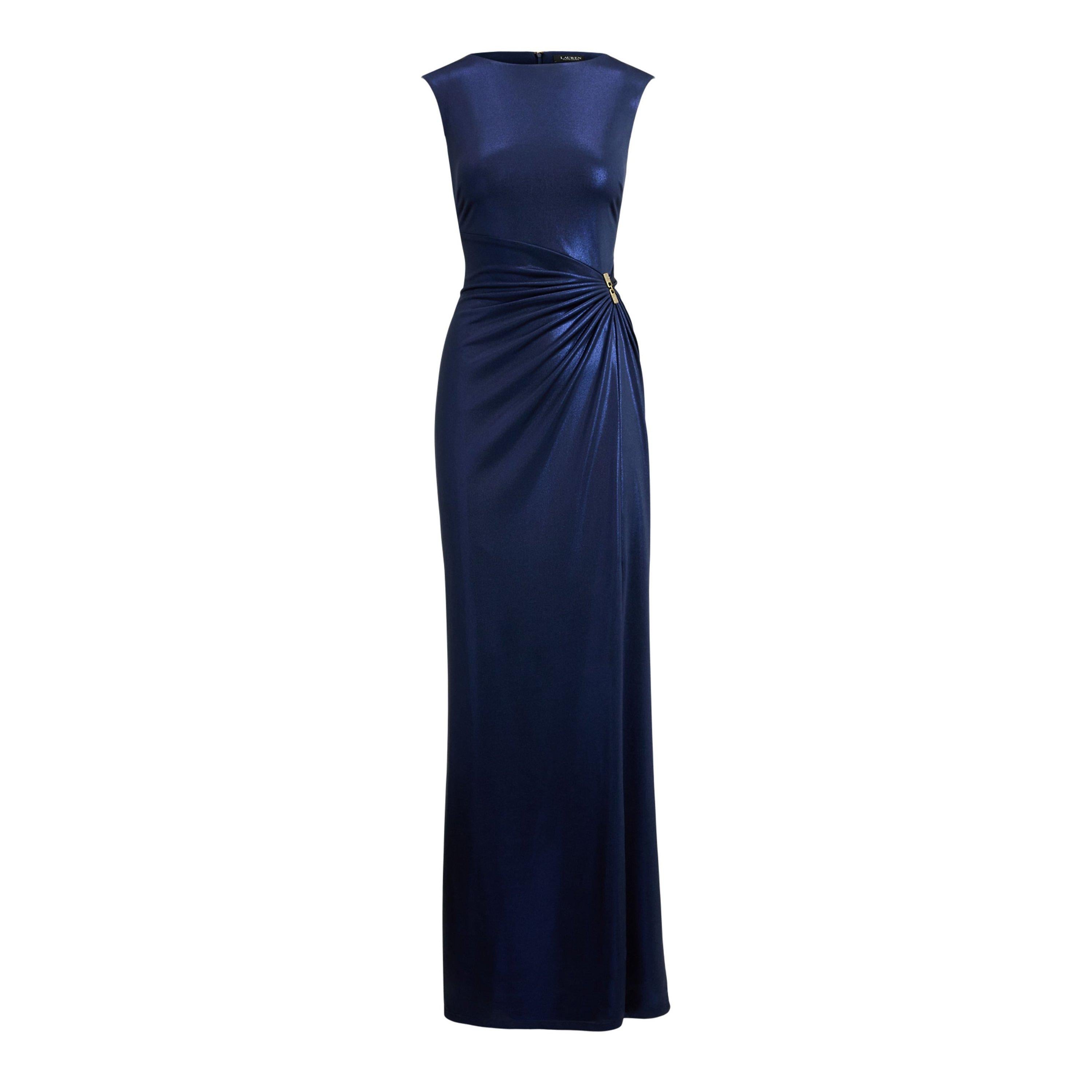 Ilianne Real Leather Ball Gown