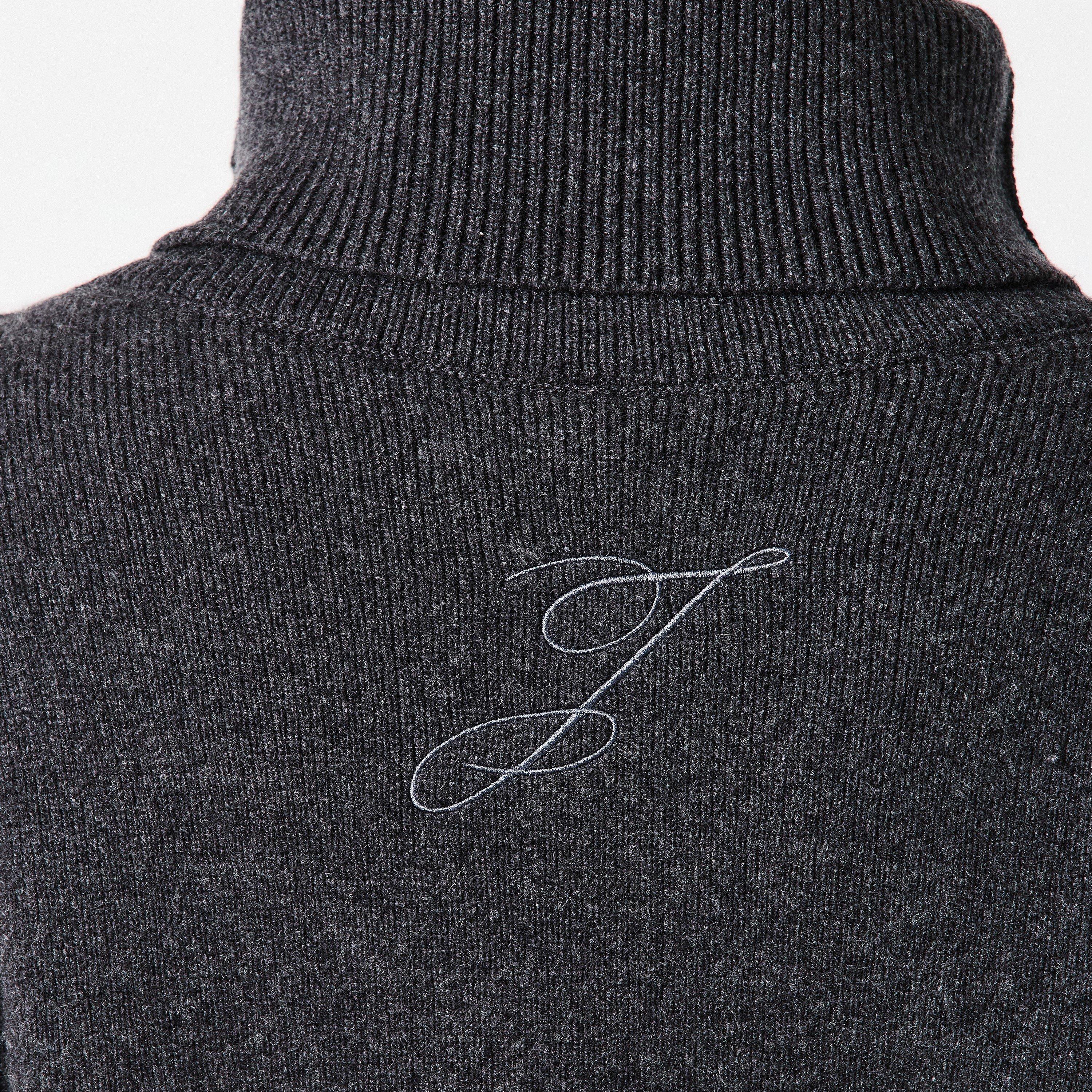 Jacquard Knitted Maxi Jumper Dress