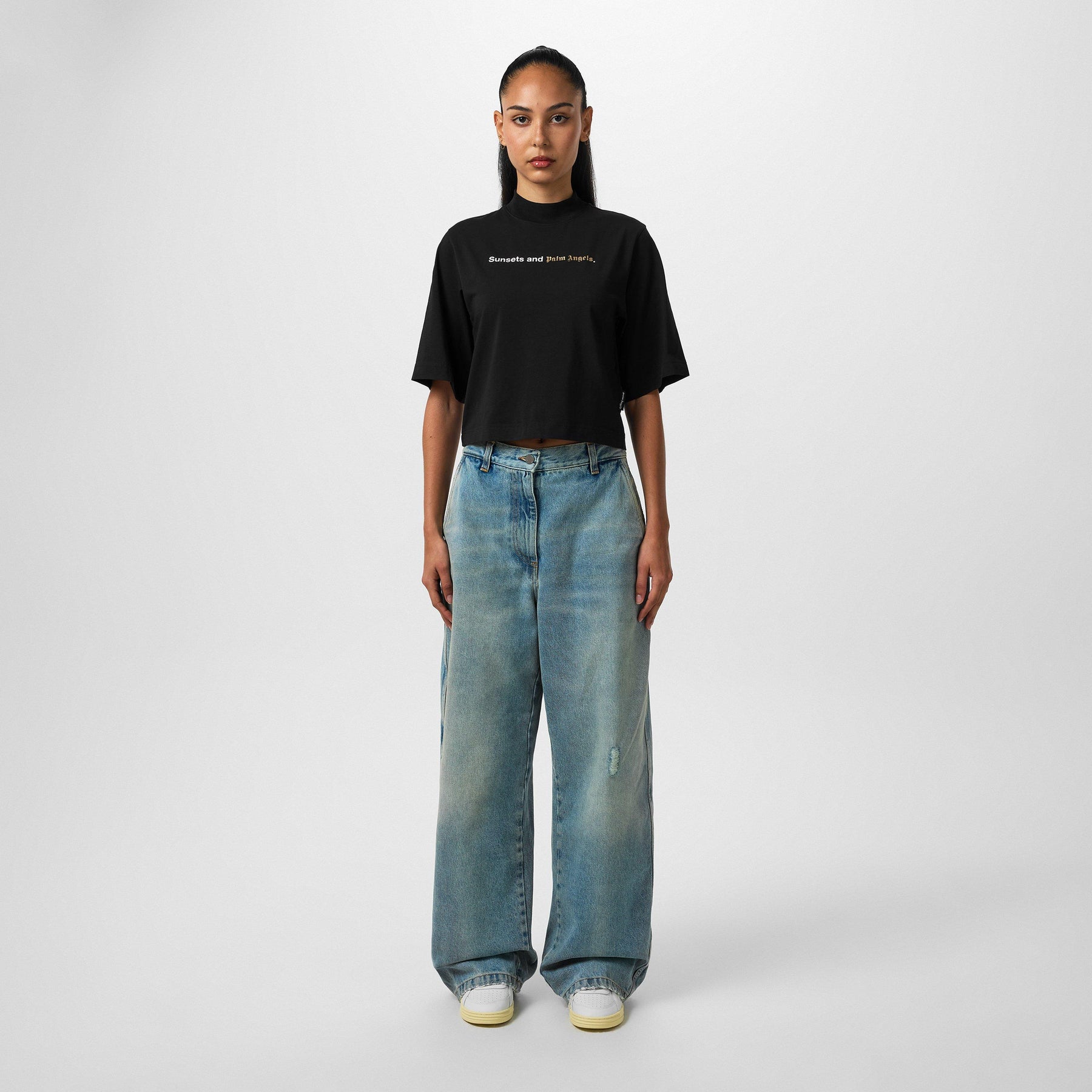 Sunsets Cropped T-Shirt