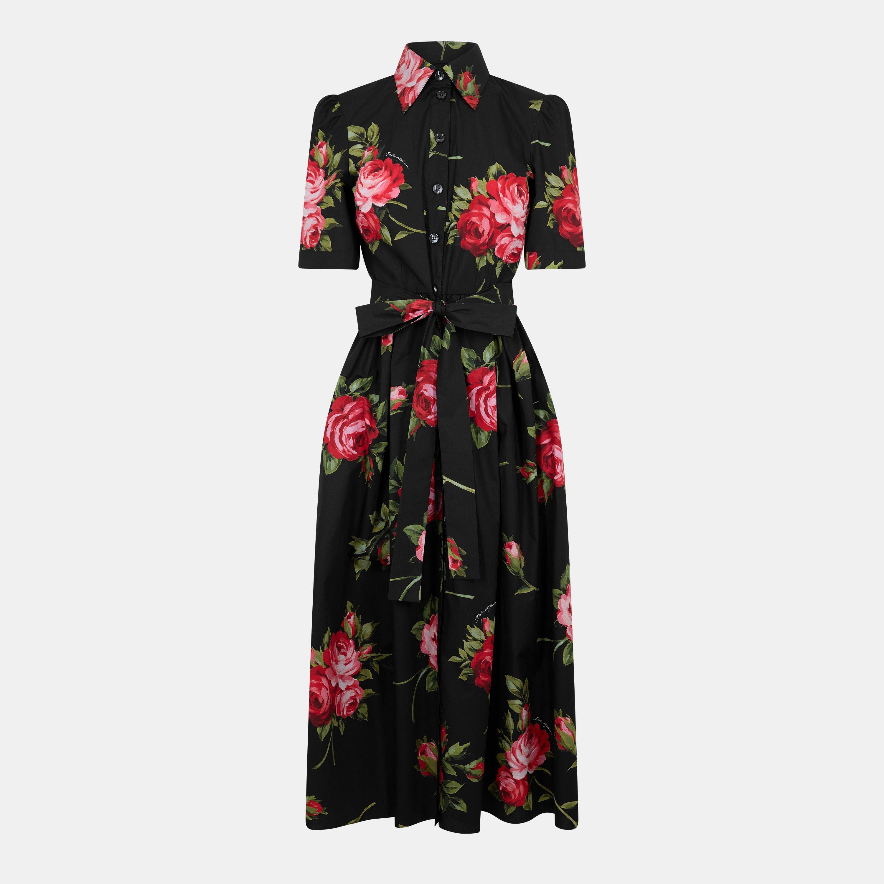 Collar Long Maxi Dress