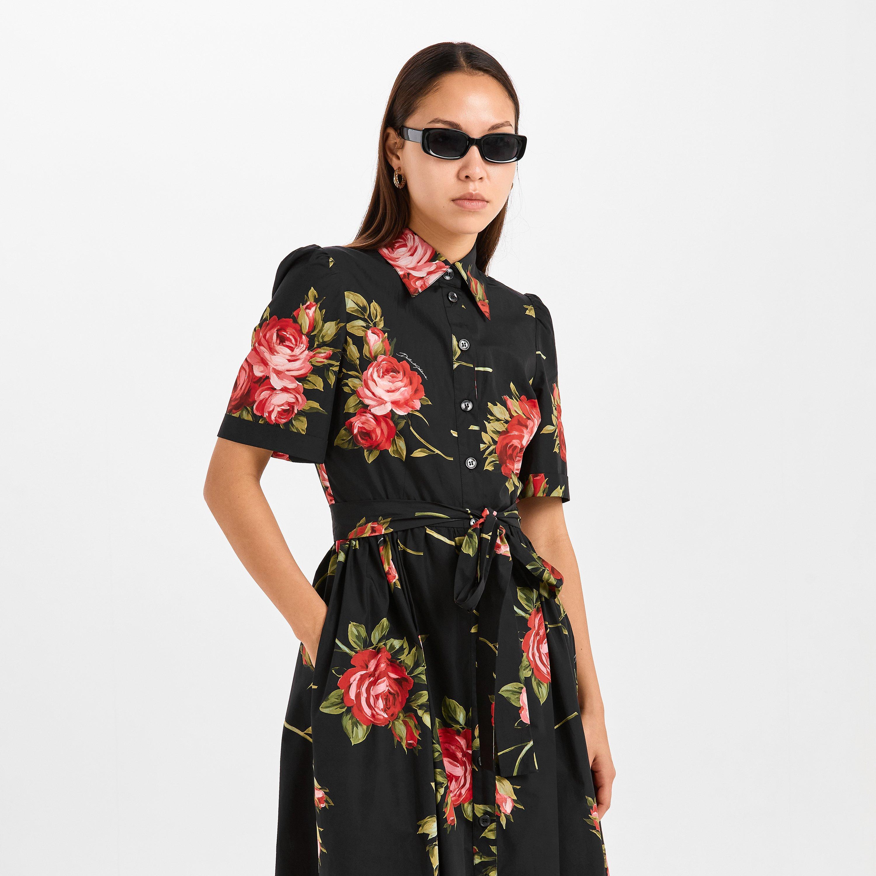 Collar Long Maxi Dress