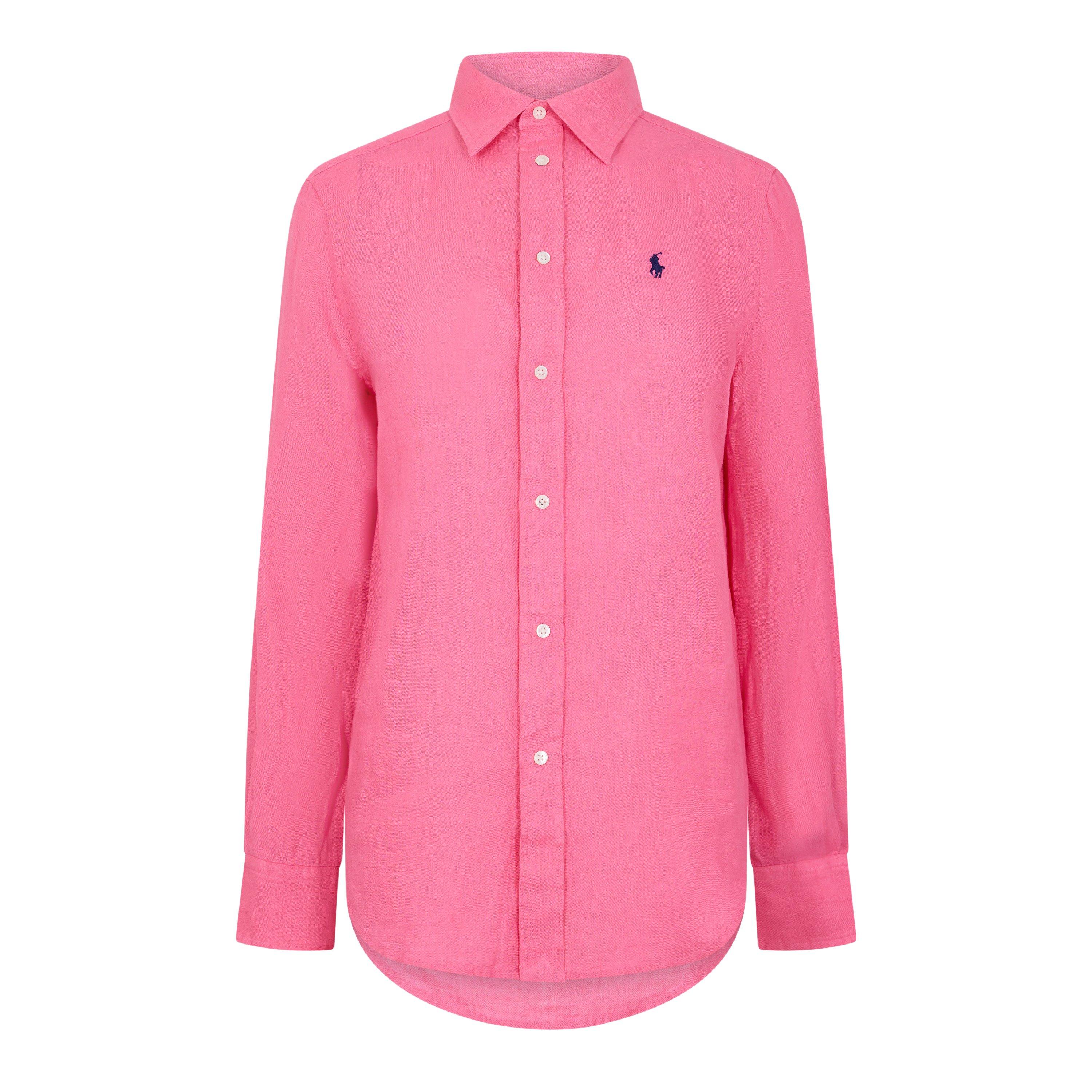 Linen Long Sleeve Oxford Shirt