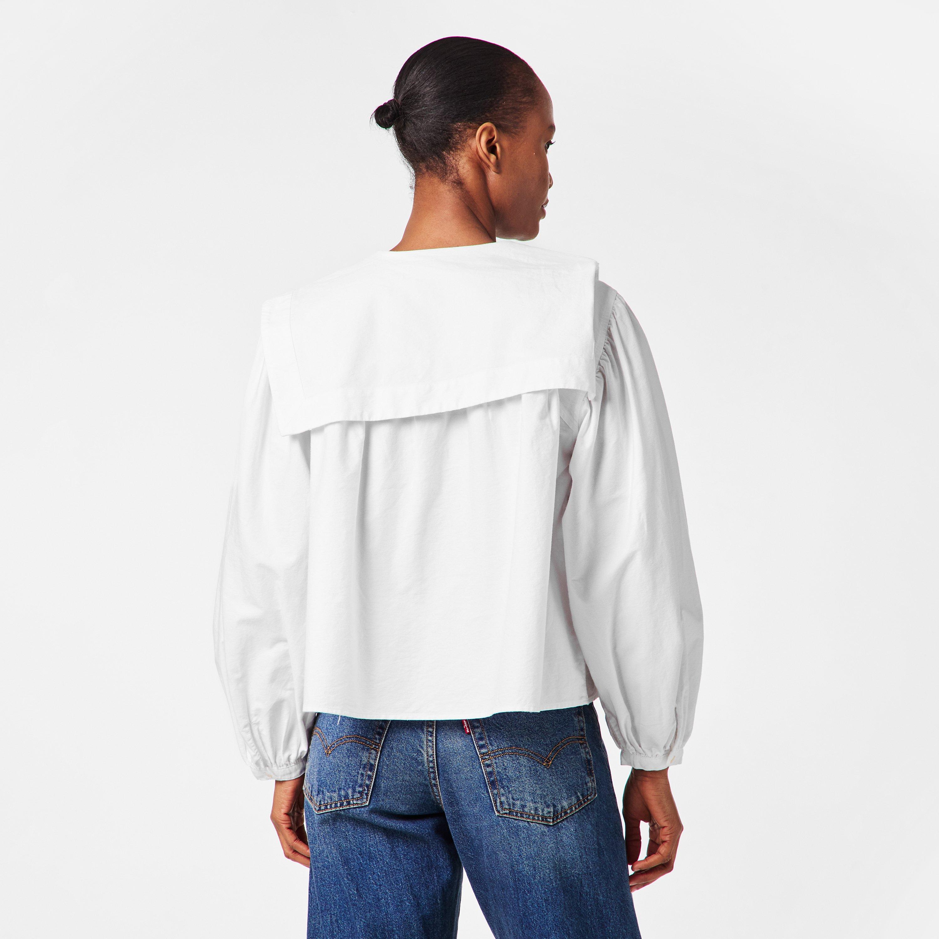 Cotton Long Sleeve Plain Shirt