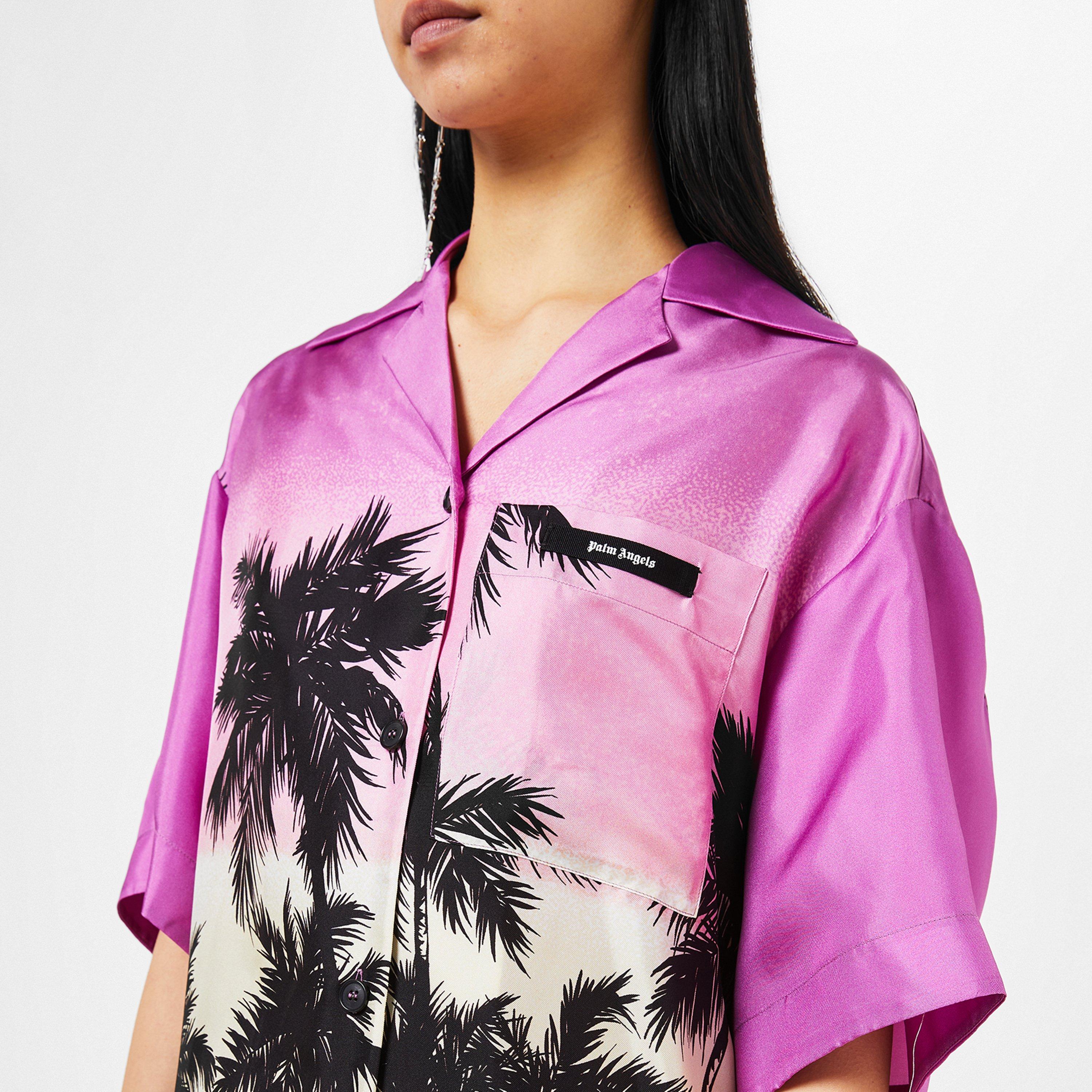 Women's Sunst Bowl Short-Sleeve Patterned Shirt