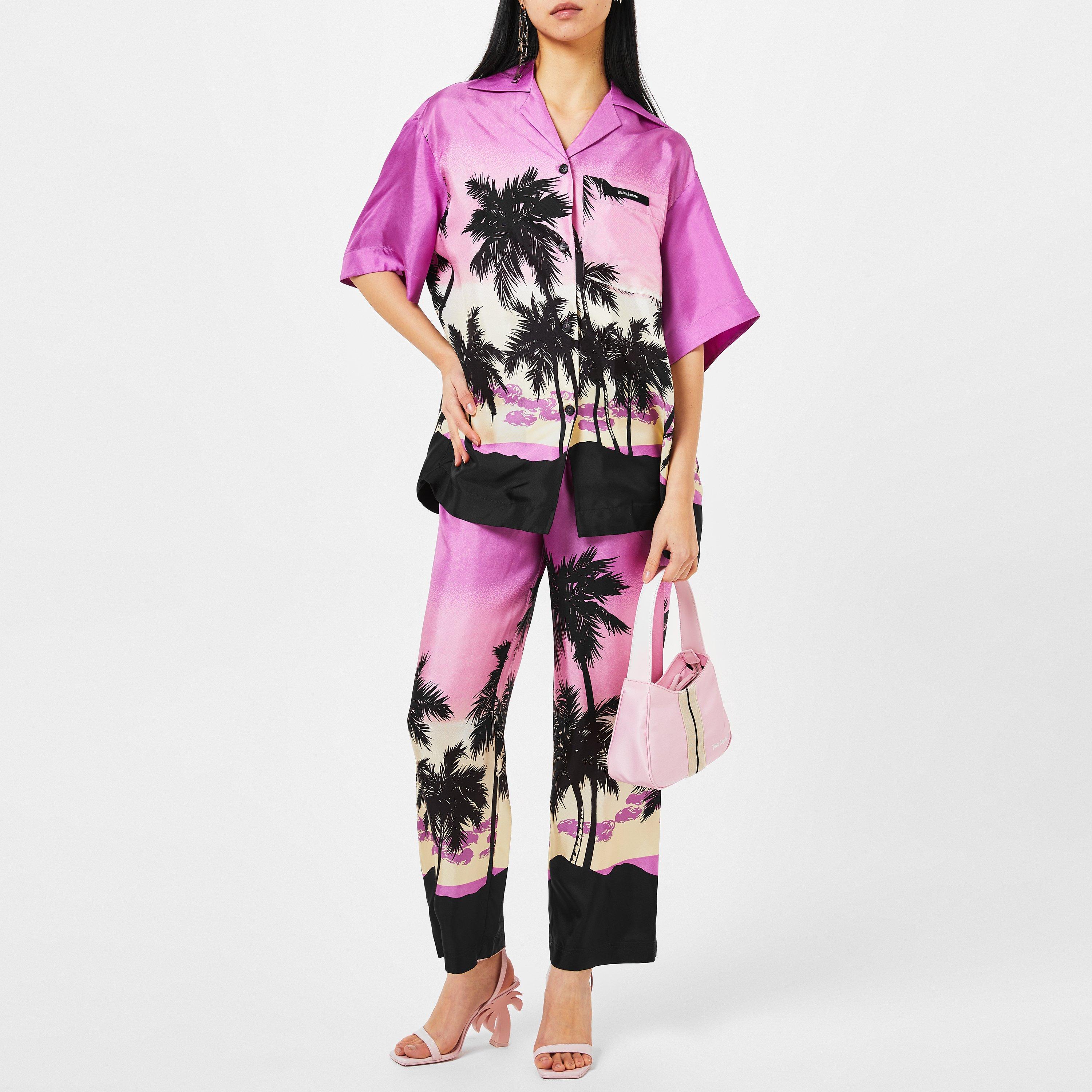 Women's Sunst Bowl Short-Sleeve Patterned Shirt