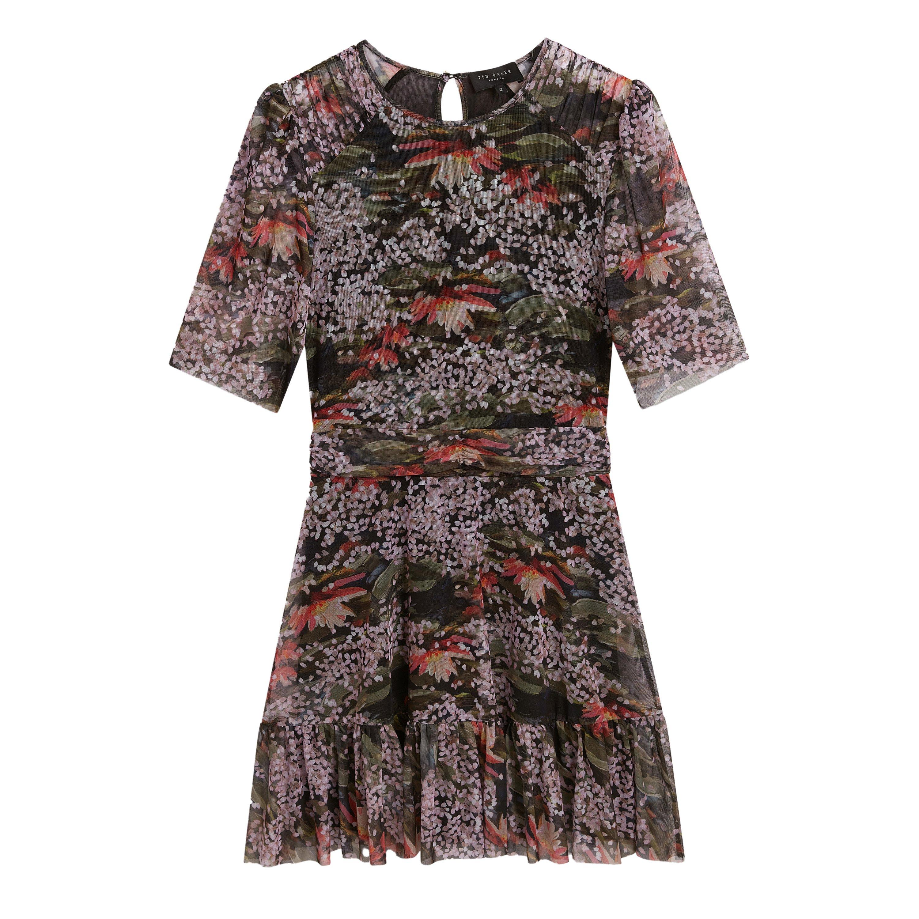 Ted Baker Mesh Midi Dress