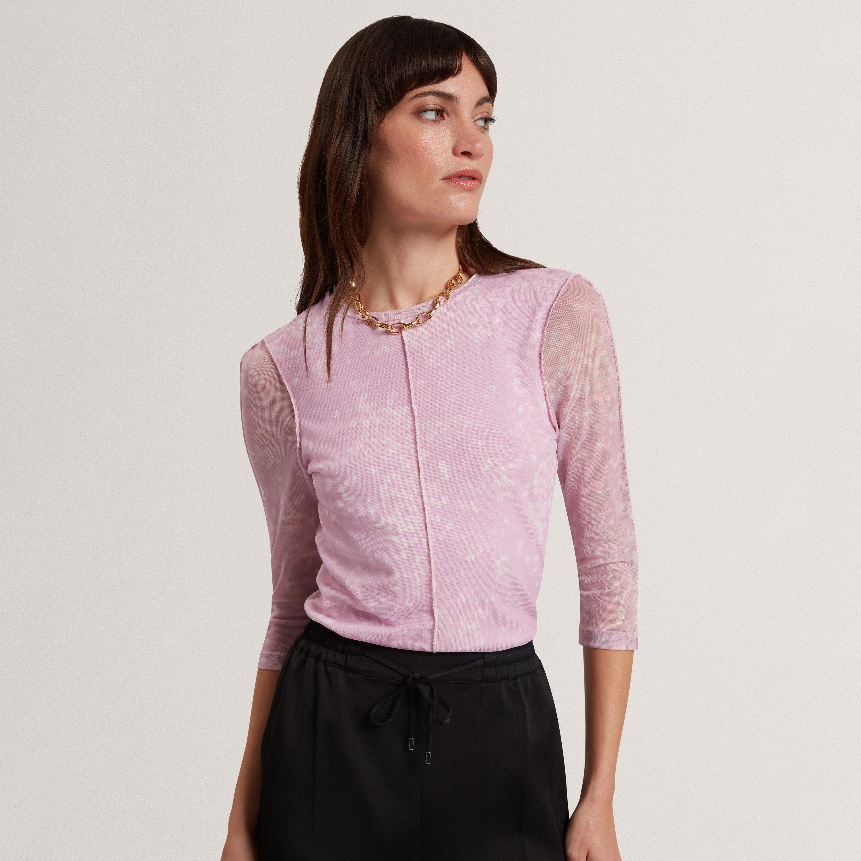 Ted Baker Mesh Print Top
