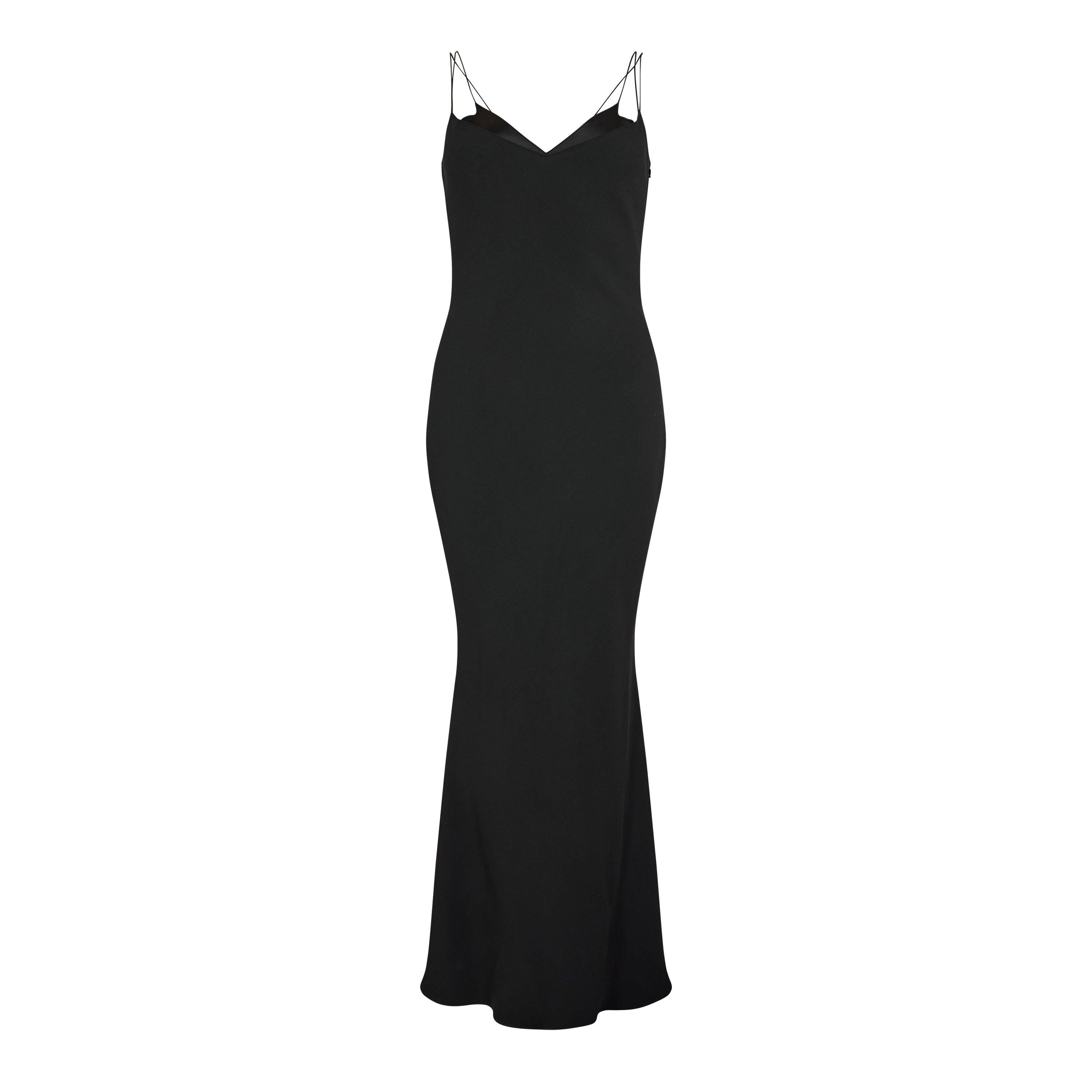 Bias Cocktail Long Maxi Dress