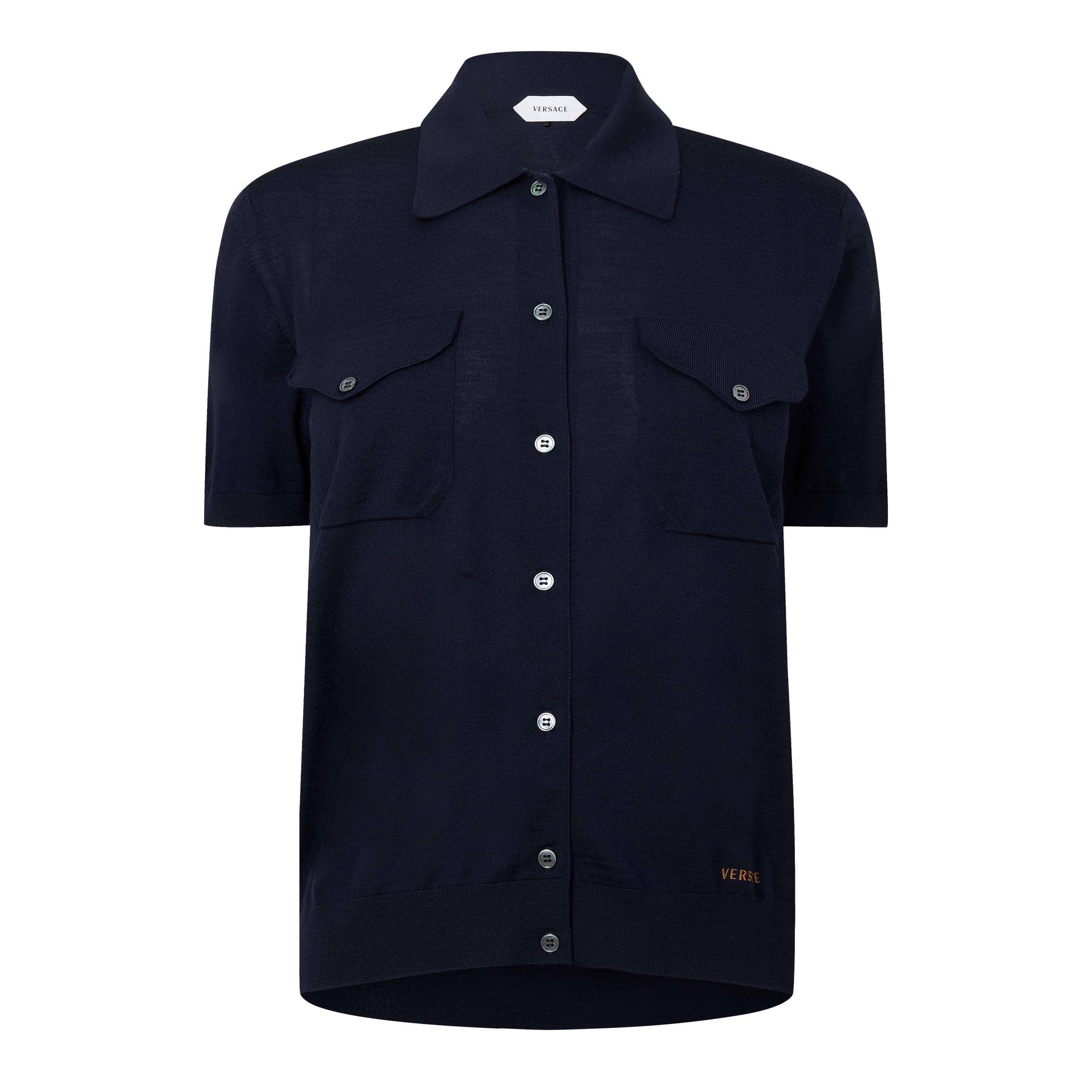 Knitted Short Sleeve Shirt