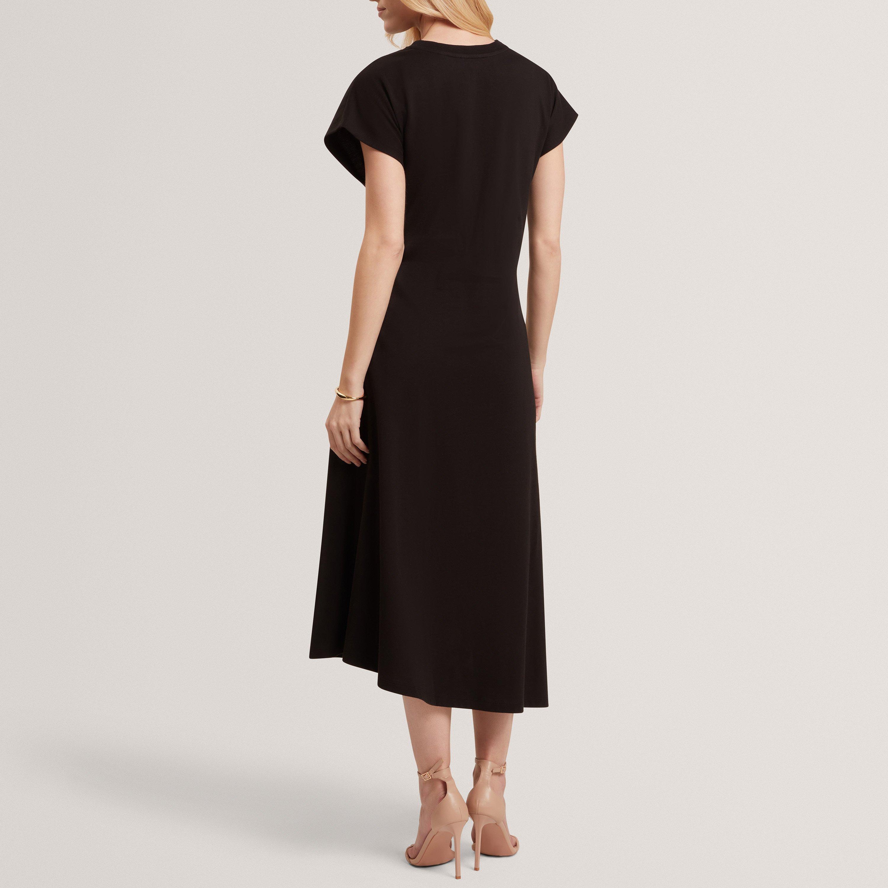 Metal Trim T-Shirt Dress