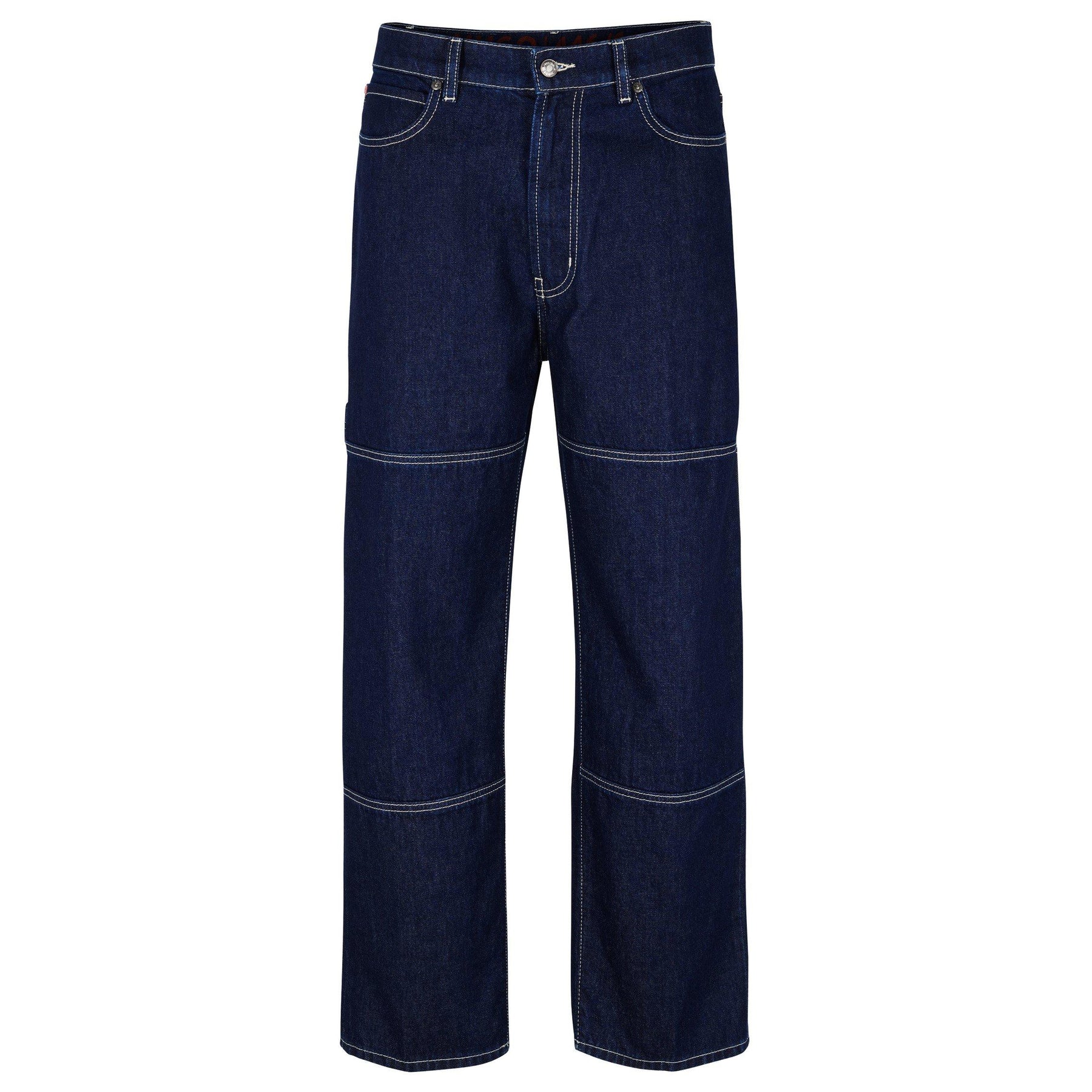 Contrast Stitch Jeans