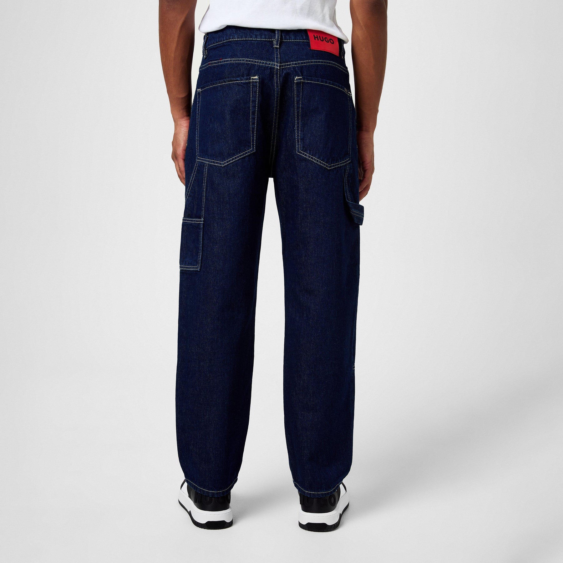 Contrast Stitch Jeans