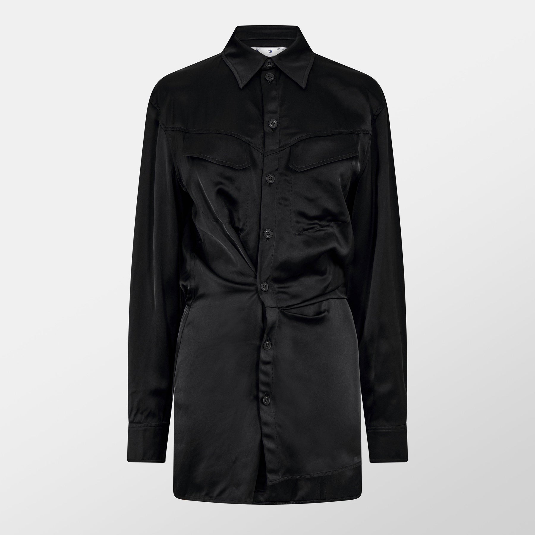 Twist Shirt Dress