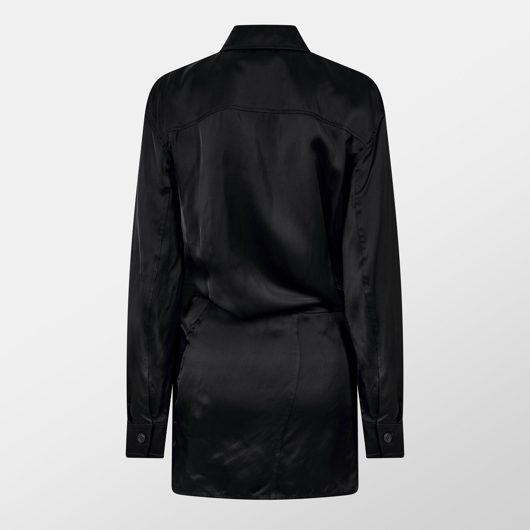 Twist Shirt Dress