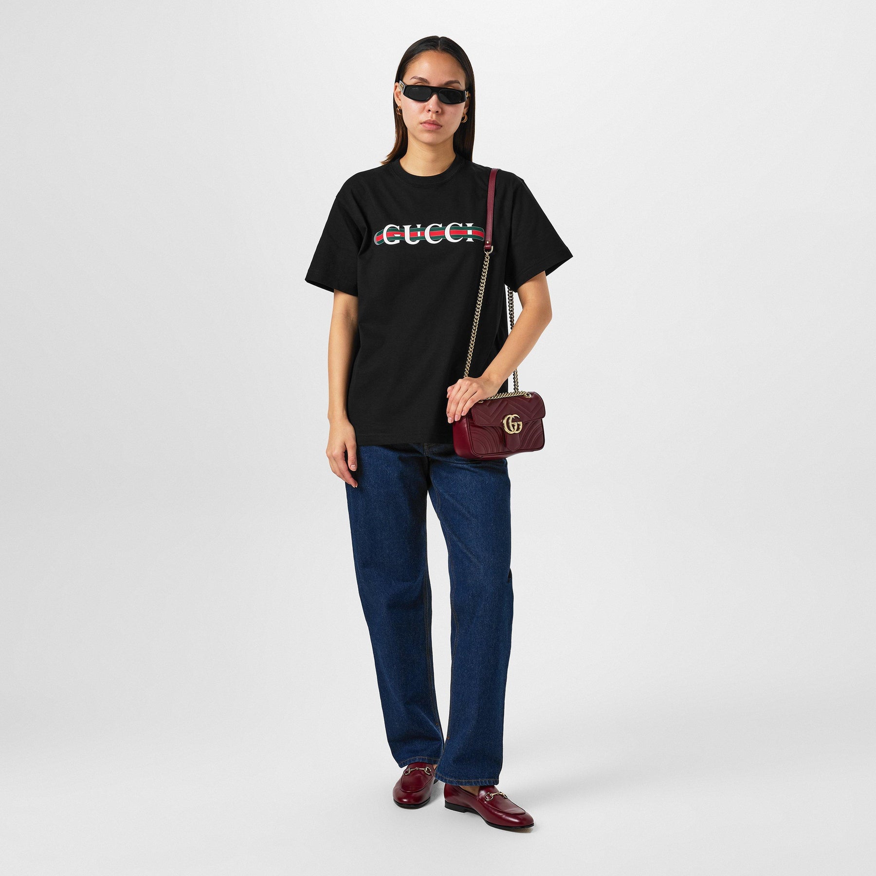 Women's Logo Cotton Oversized Ancora T-Shirt