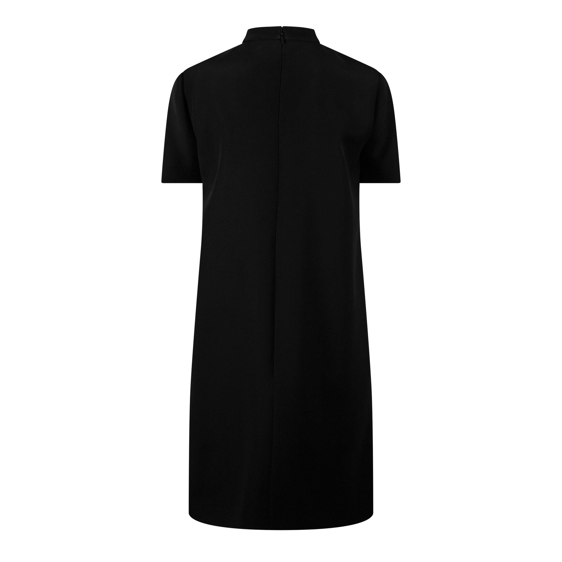 Women's Plain Viscose Mini Dress