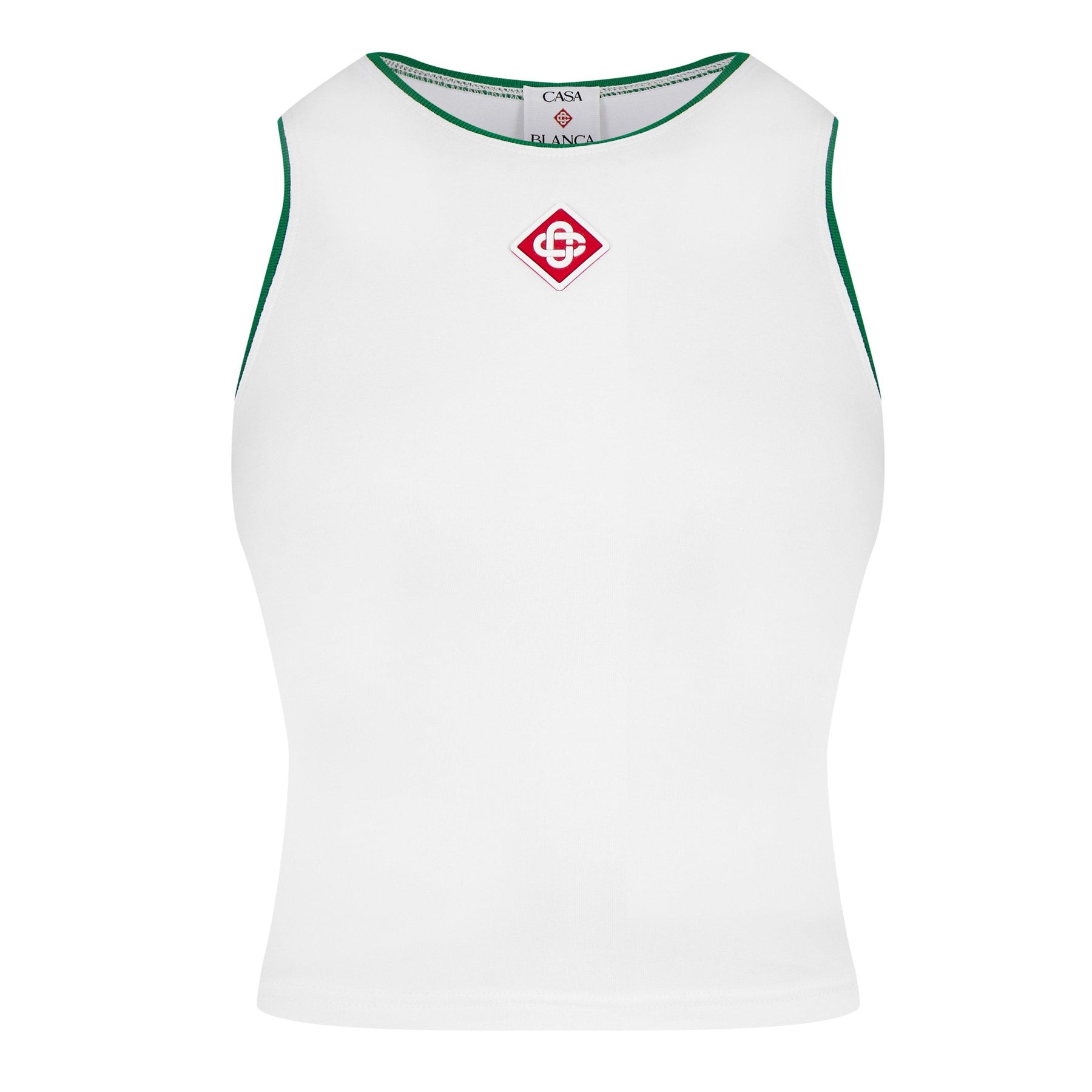 Women's Plain Cotton Logo Baby Vest