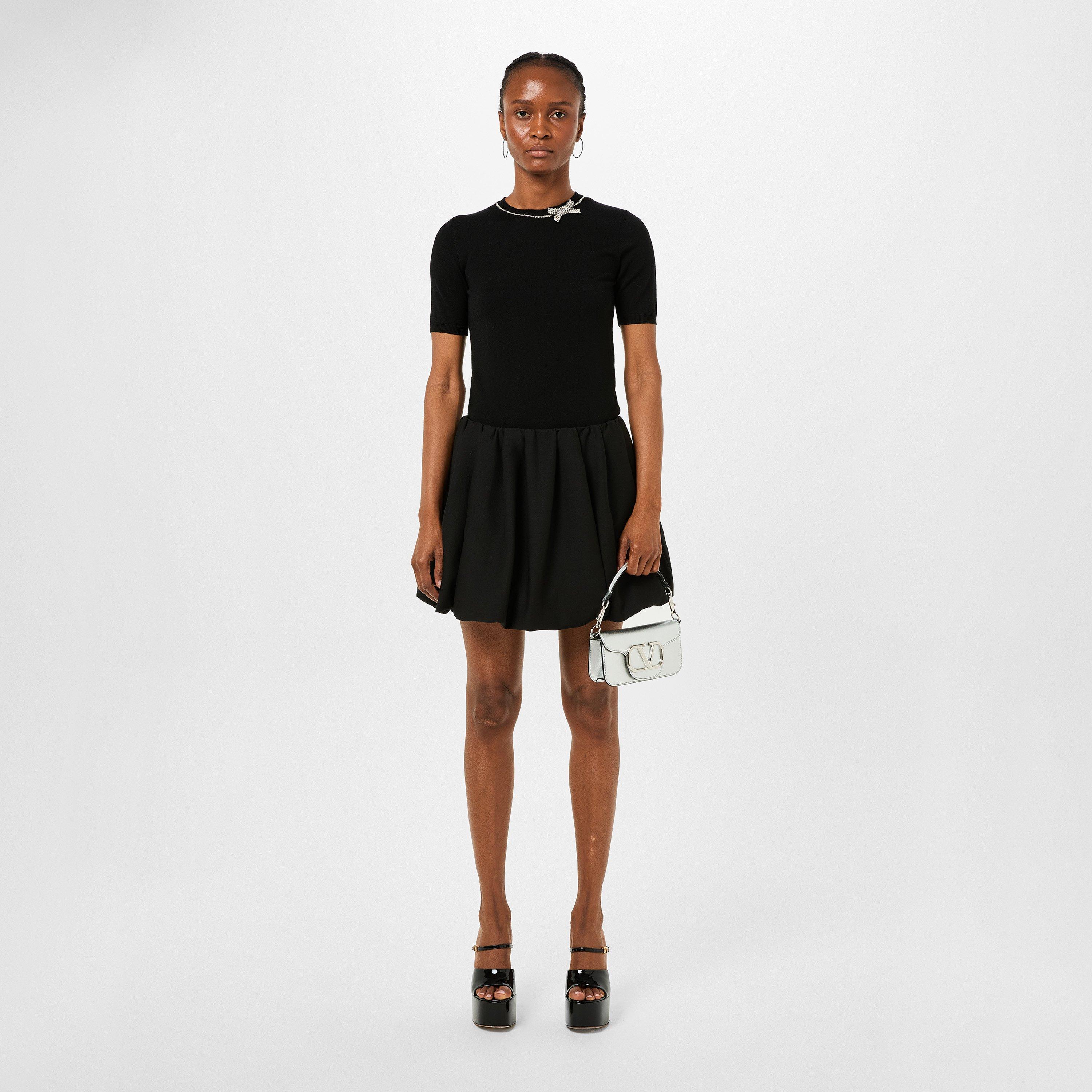 Women's Embroidered Wool Knitted Top