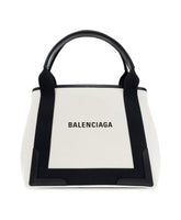 Navy Small Cabas Bag