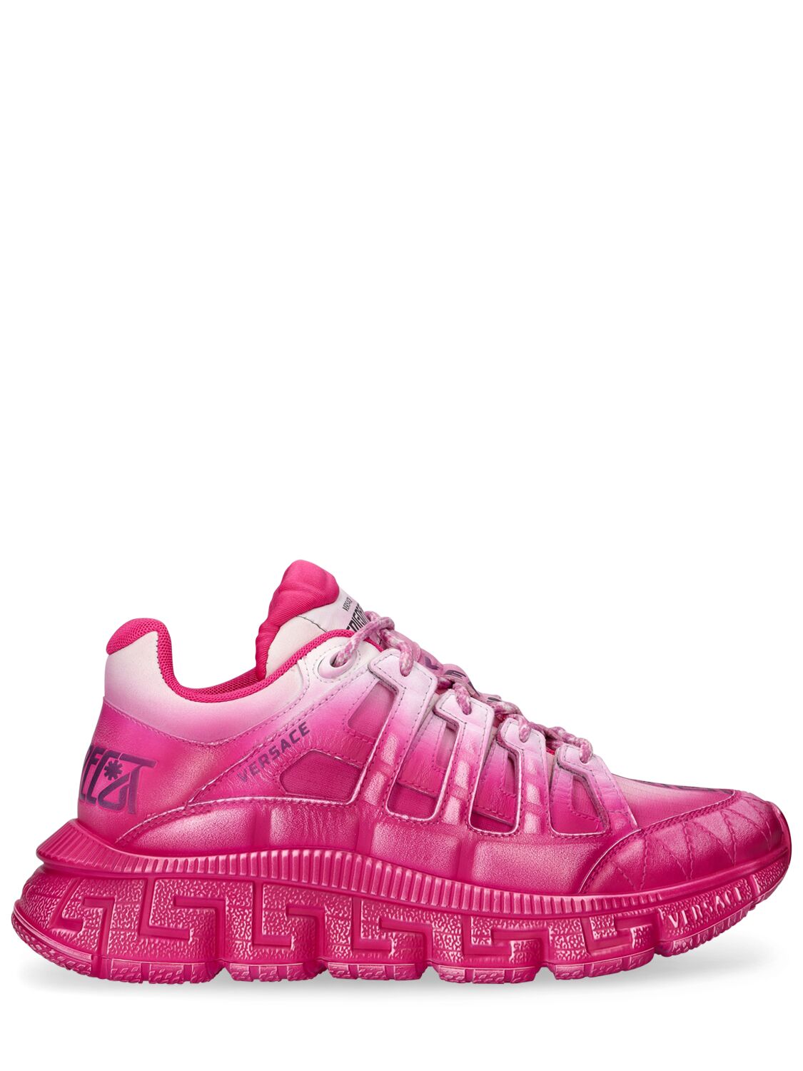 Versace Versace Tri Greca logo print sneakers - Size: UK 3 Sneakers | Shop From The Mirage
