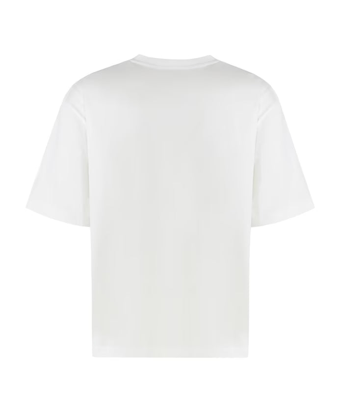 Off White Round Neck T-shirt