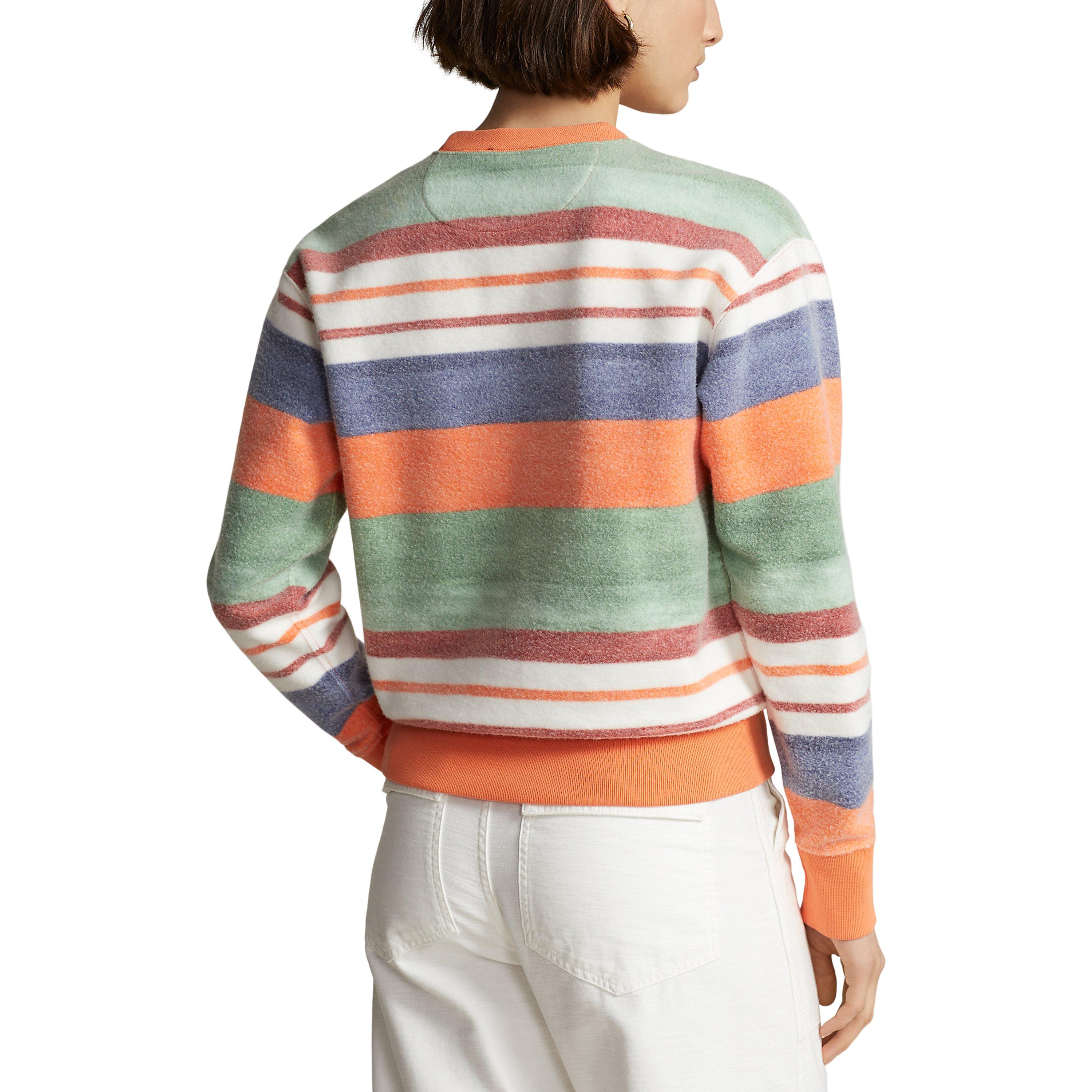 Striped Crew Sweater