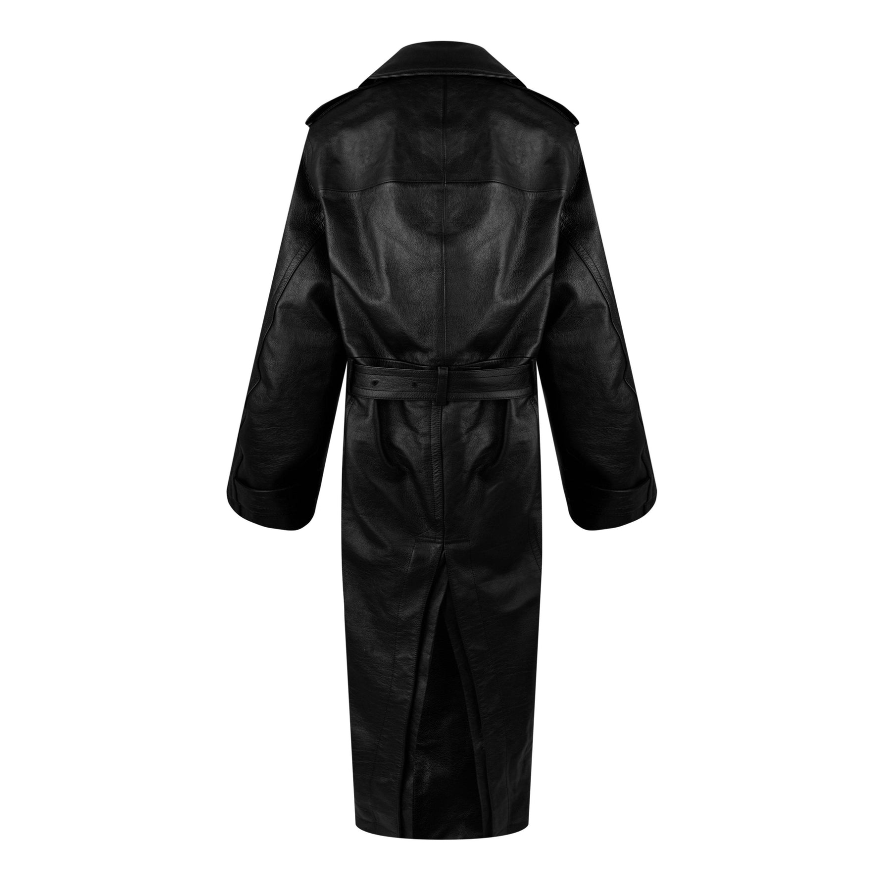 Leather Trench Coat