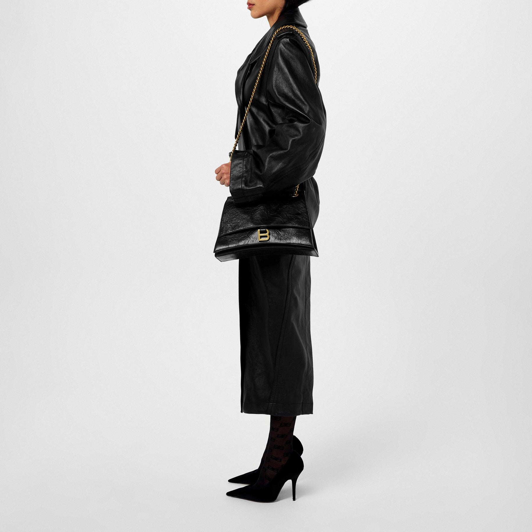 Leather Trench Coat