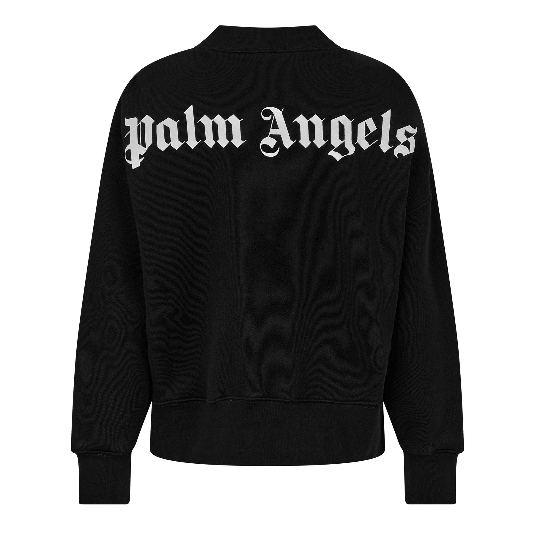 Classic Curved Logo Crew-Neck Sweater Ladies