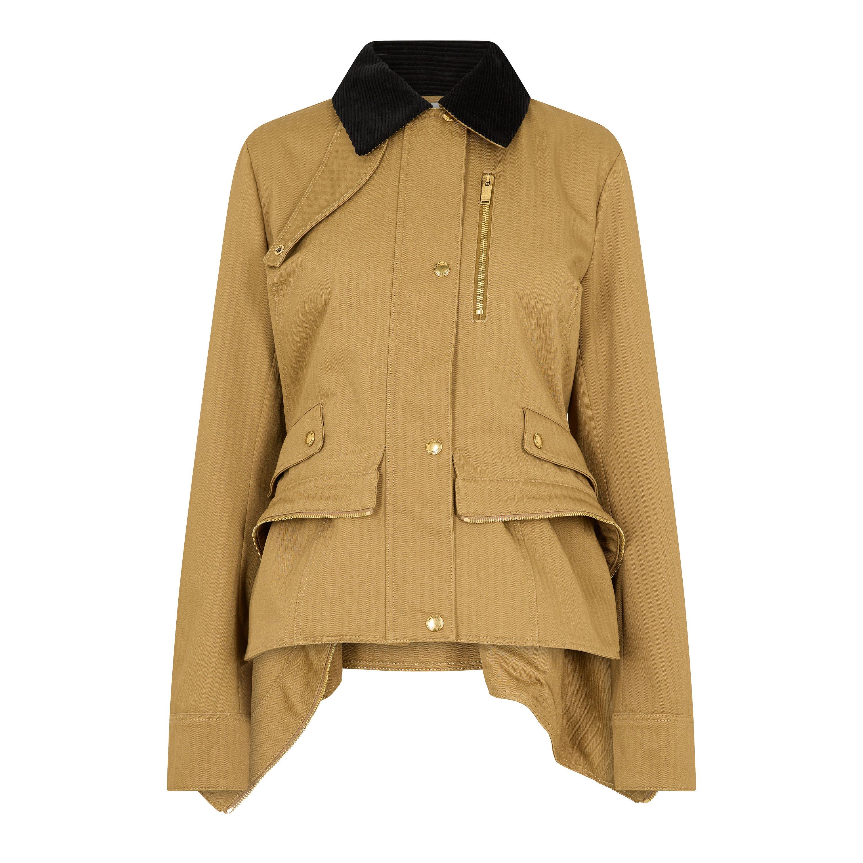Alex Herringbone Coach Jacket