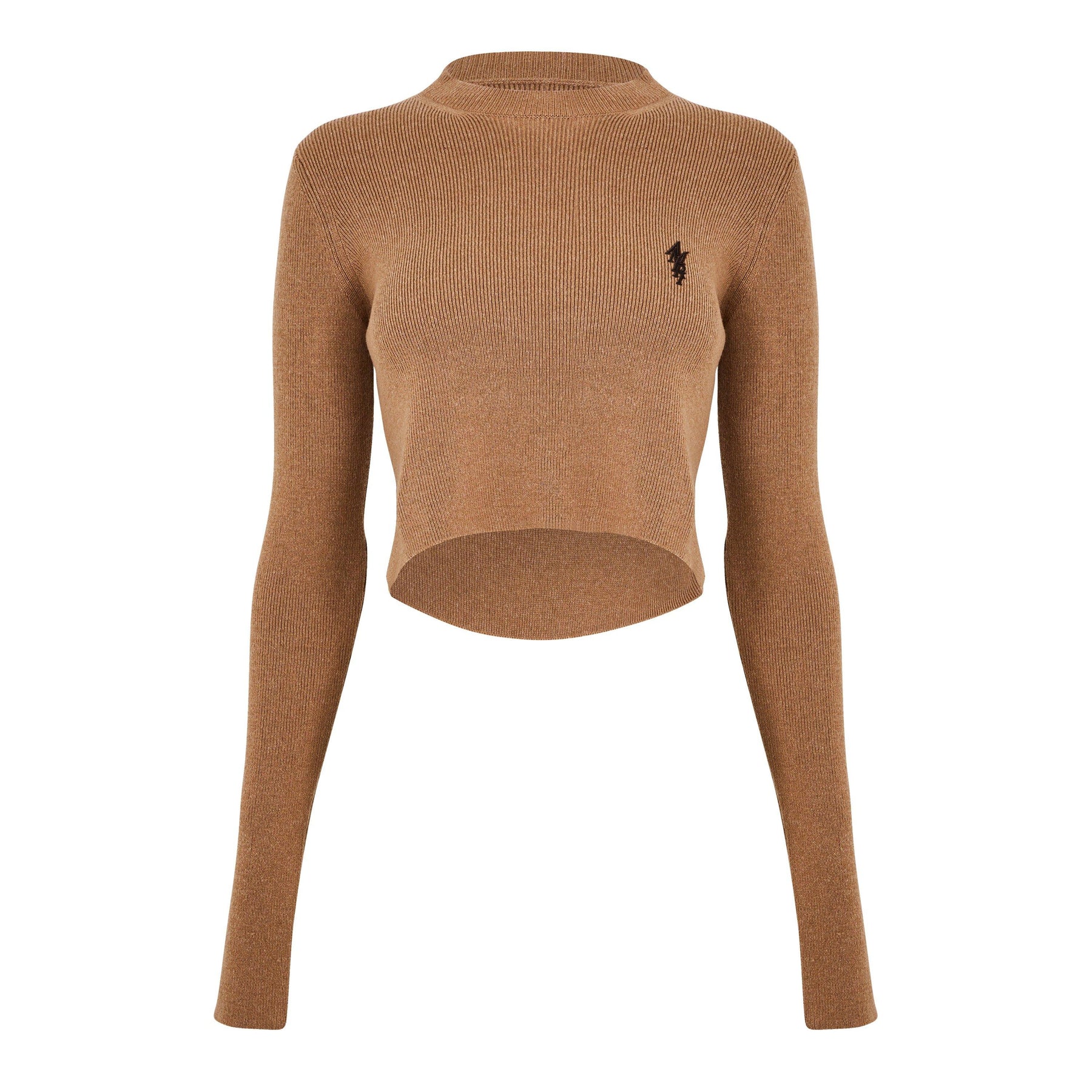 Embroidered Cropped Jumper