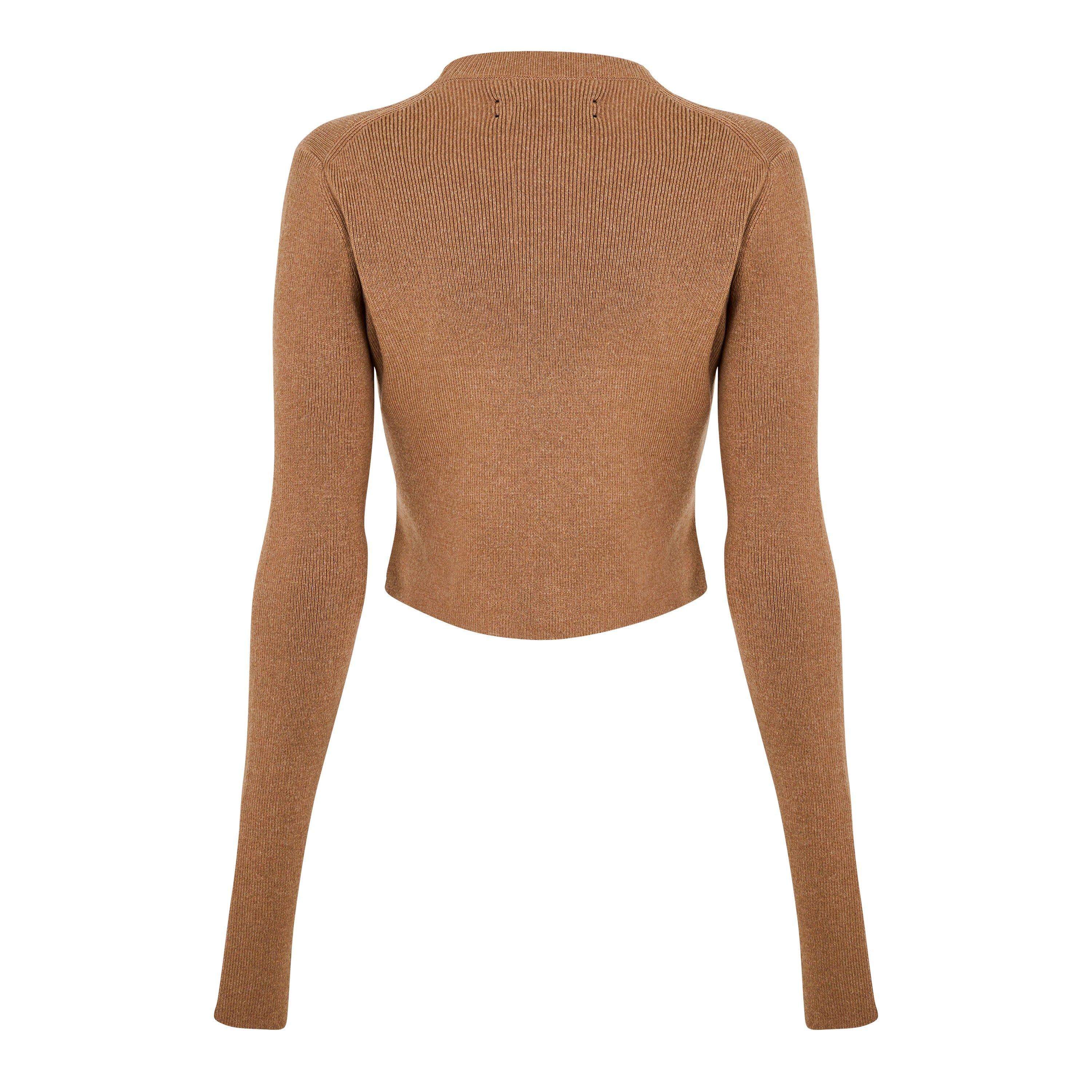 Embroidered Cropped Jumper
