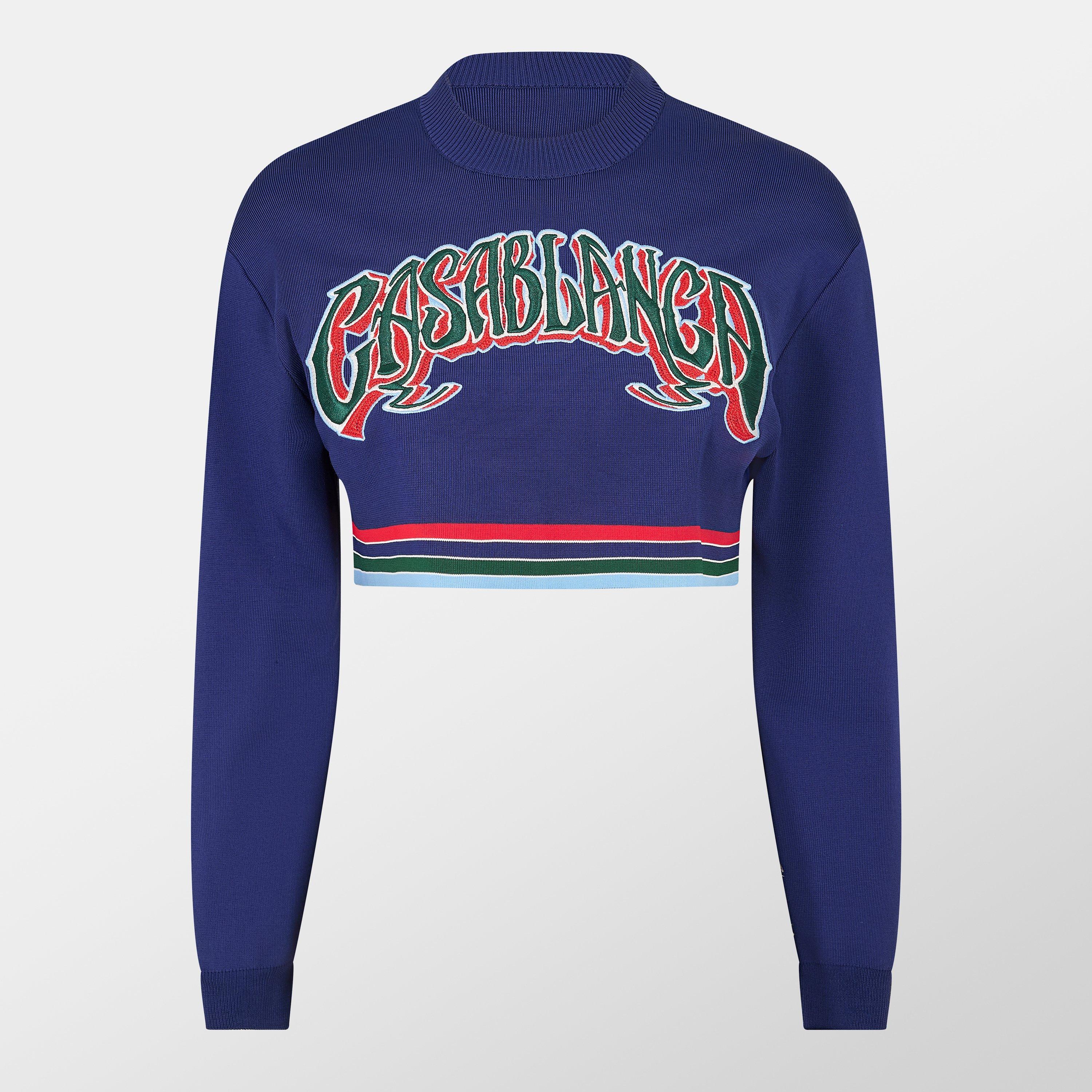 Baseball Relaxed Fit Crew Sweatshirt