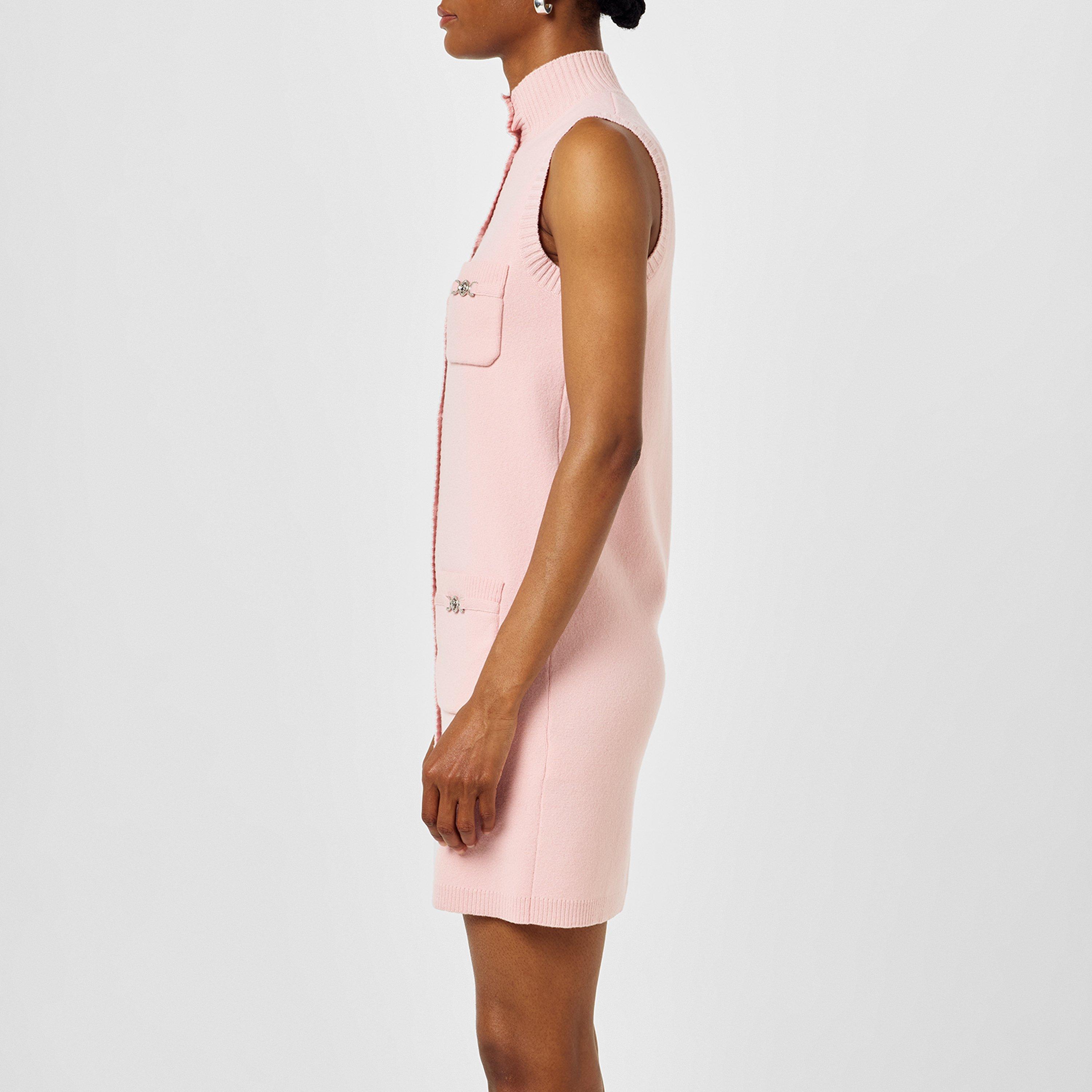 Knit Medusa Mini Dress