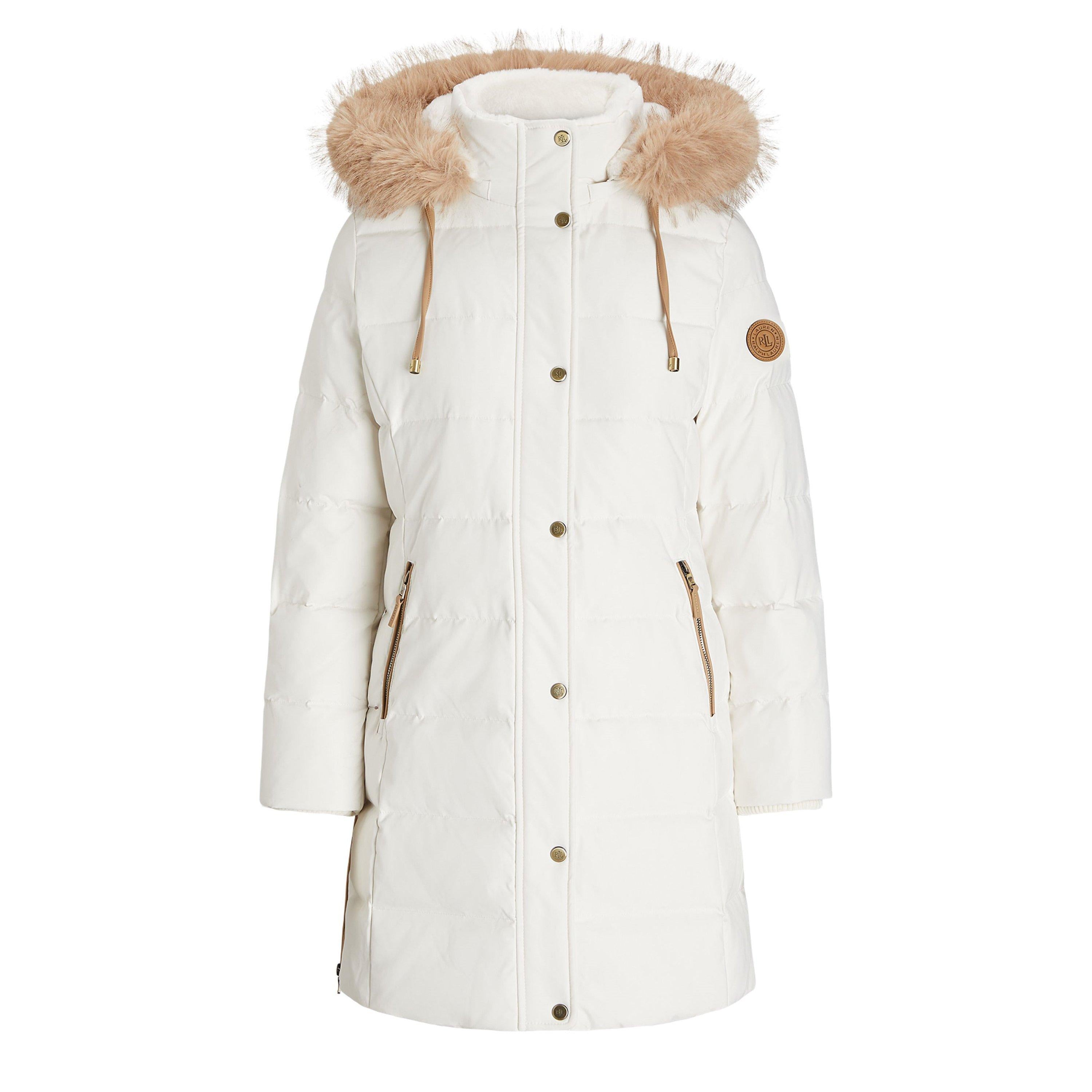 Fur Hood Medium Puffer Jacket