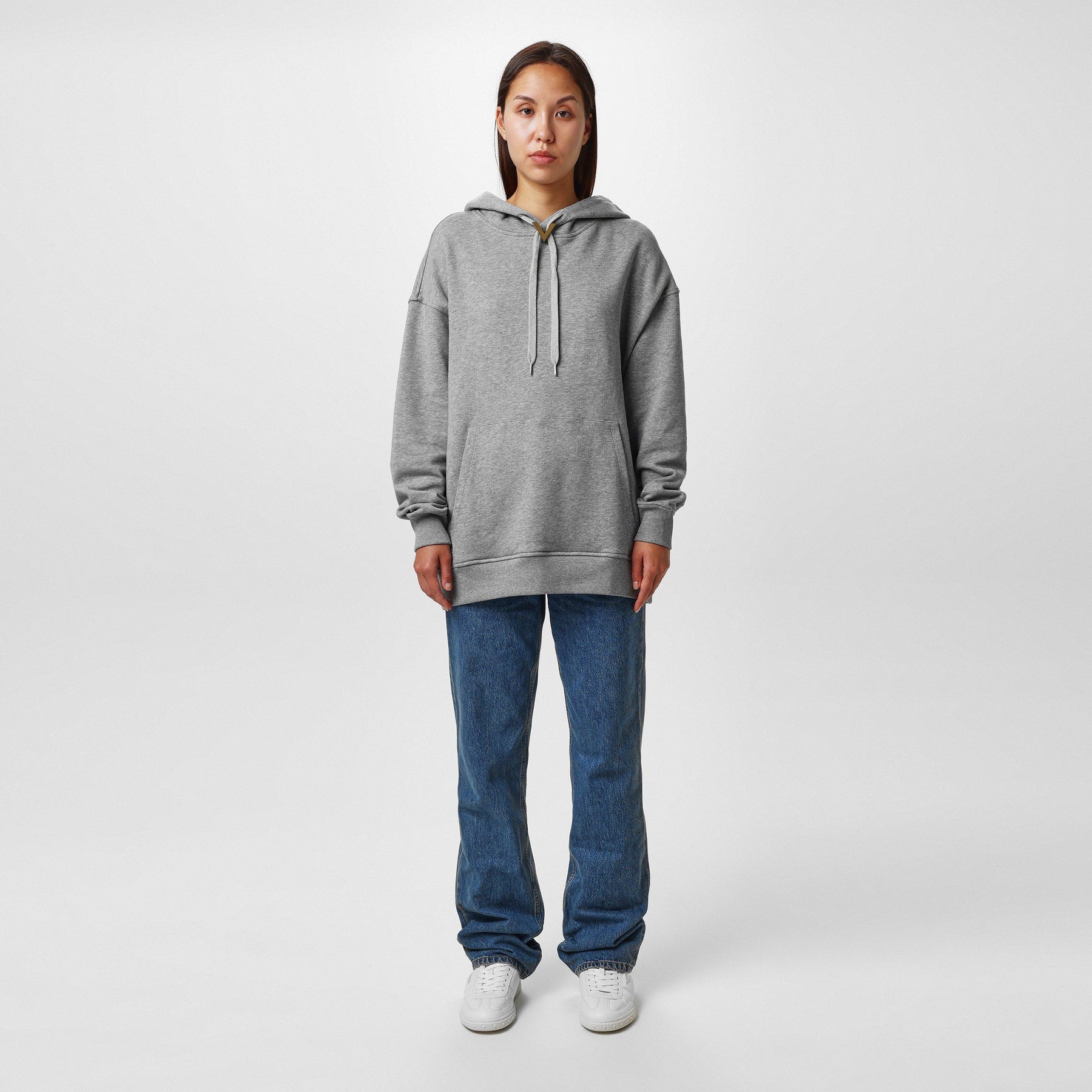 V-Detail Hoodie