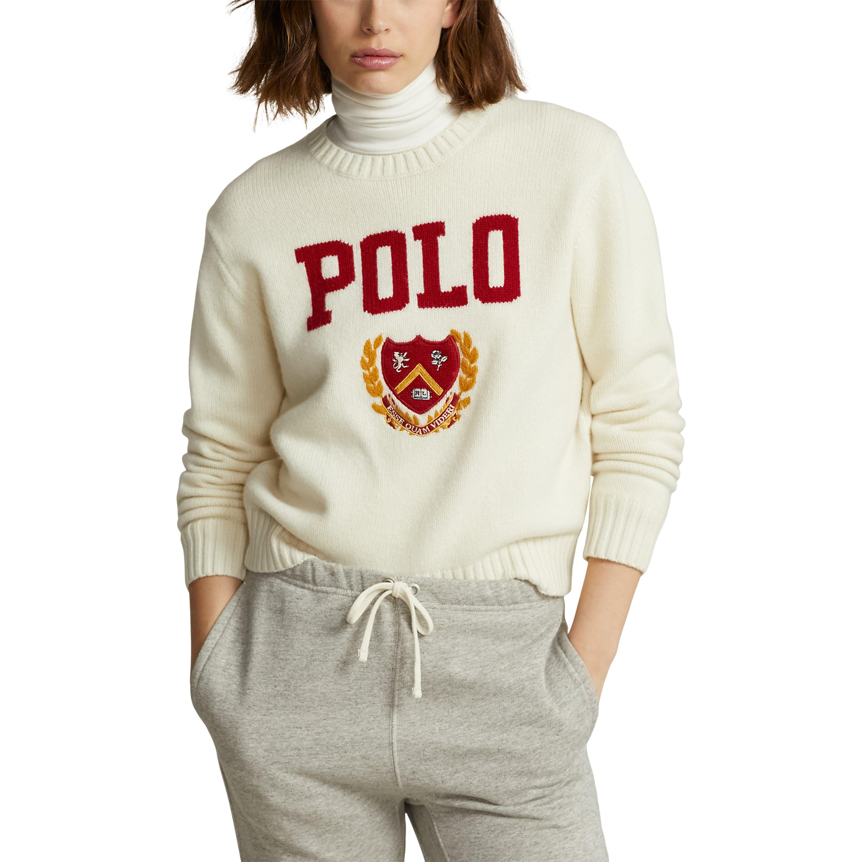 Polo Logo Crew Sweater