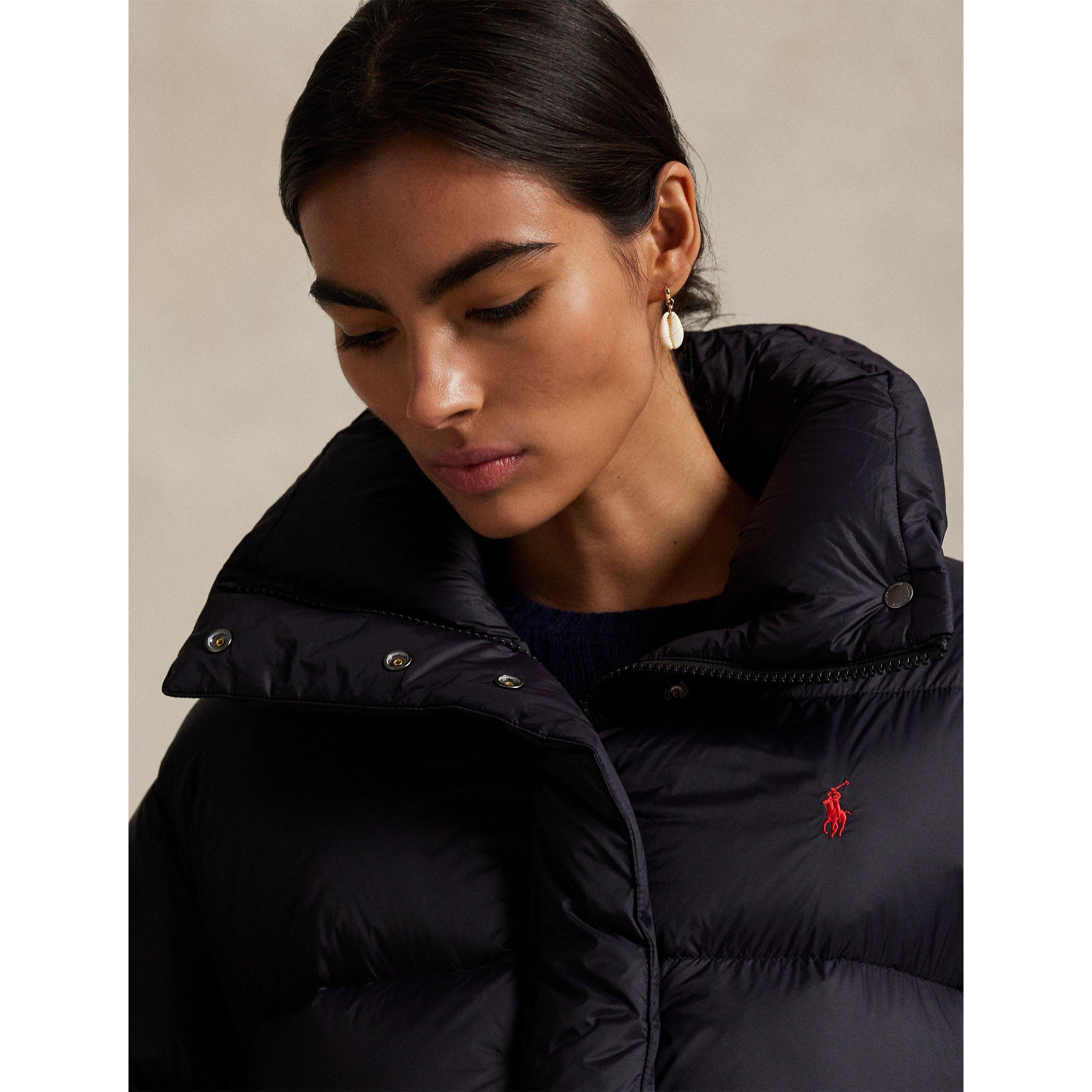 Quilted Hip-Length Short Puffer Jacket