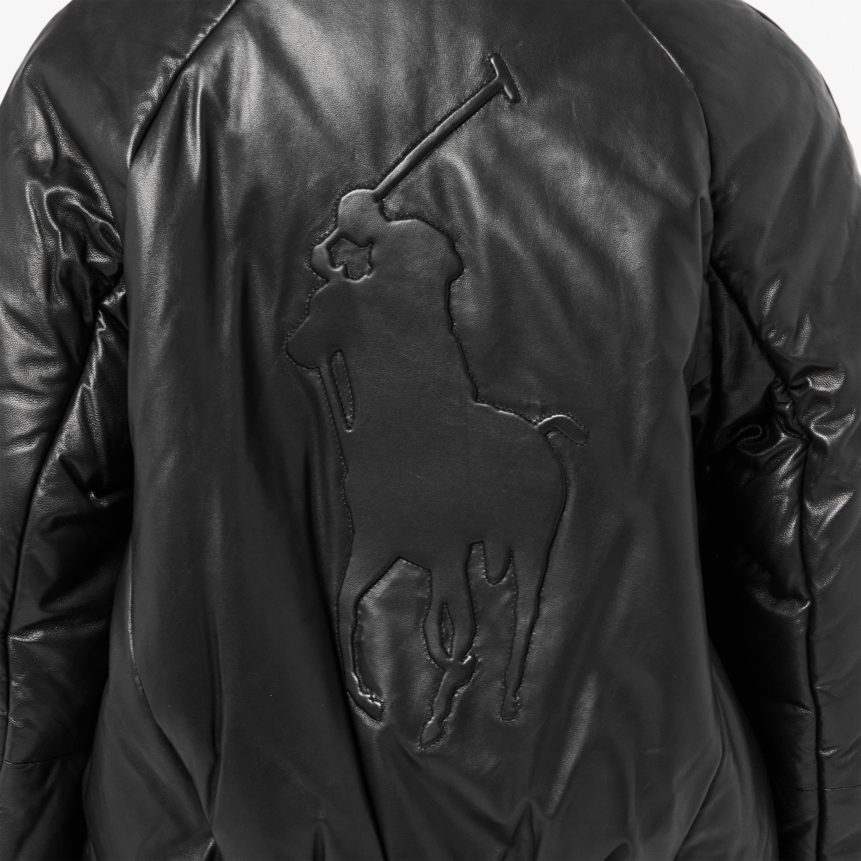Women's Bomber Leather Jacket