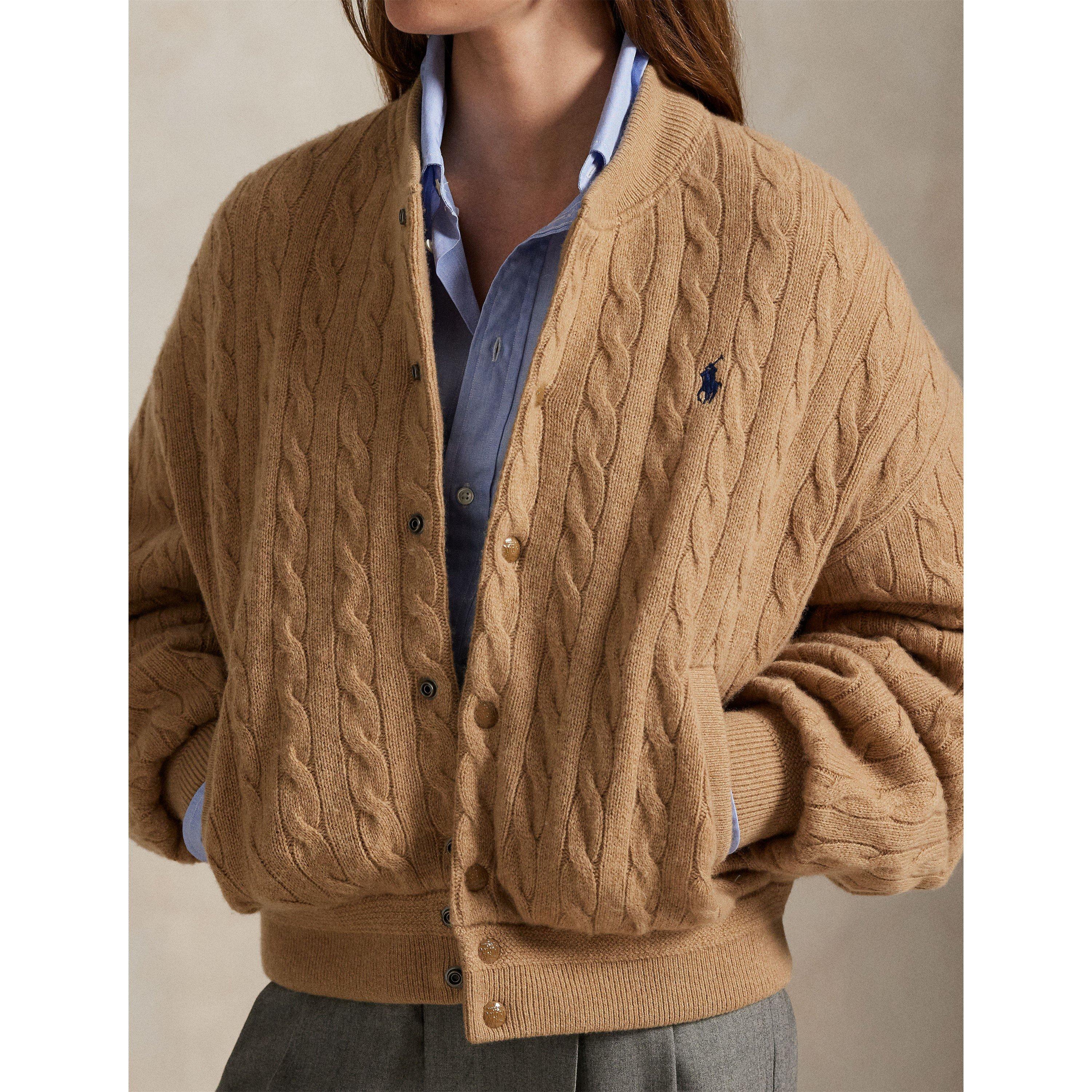 American Style Ribbed Trim Bomber Jacket