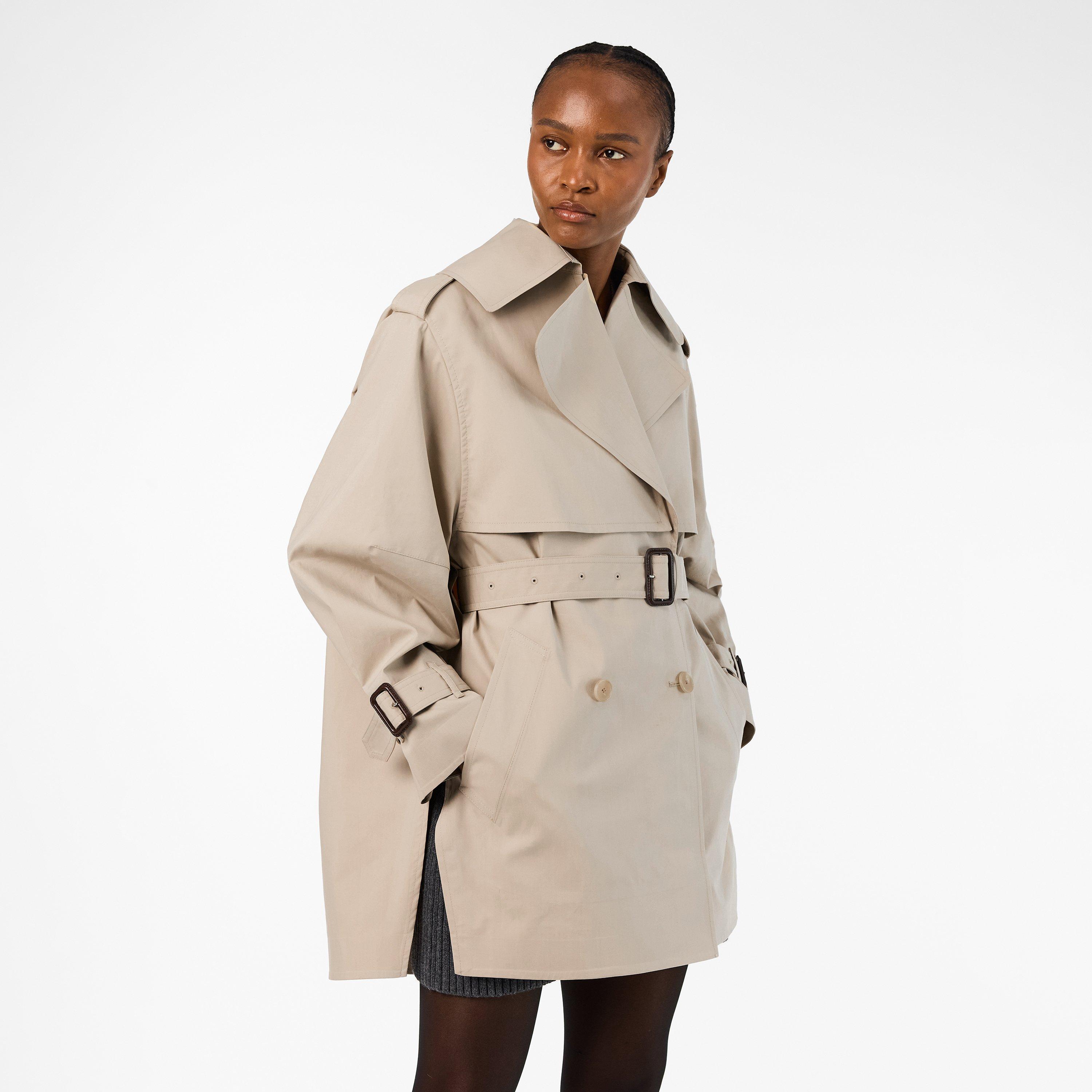 Cocoon Oversized Trench Coat