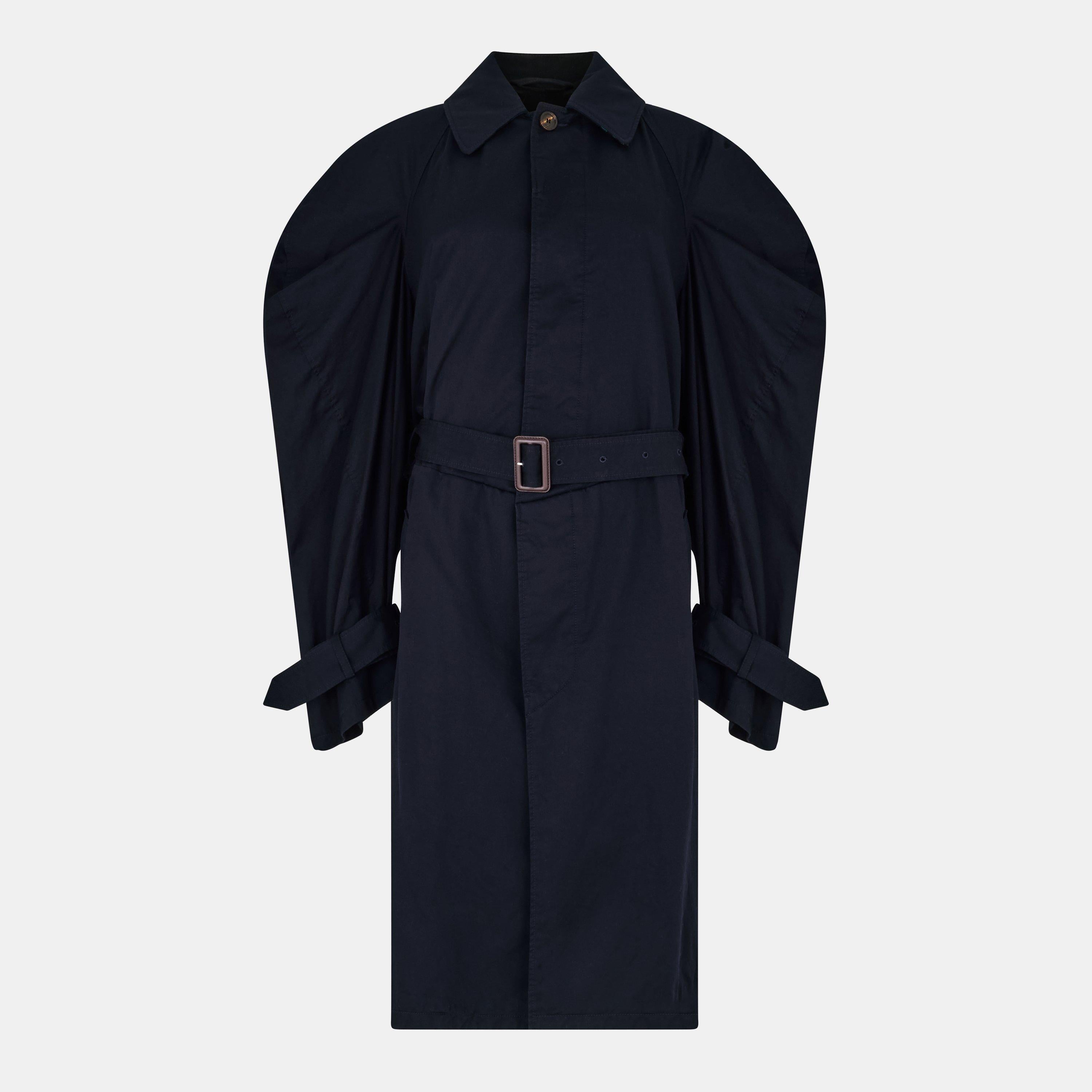 Oversized Water-Resistant Trench Coat