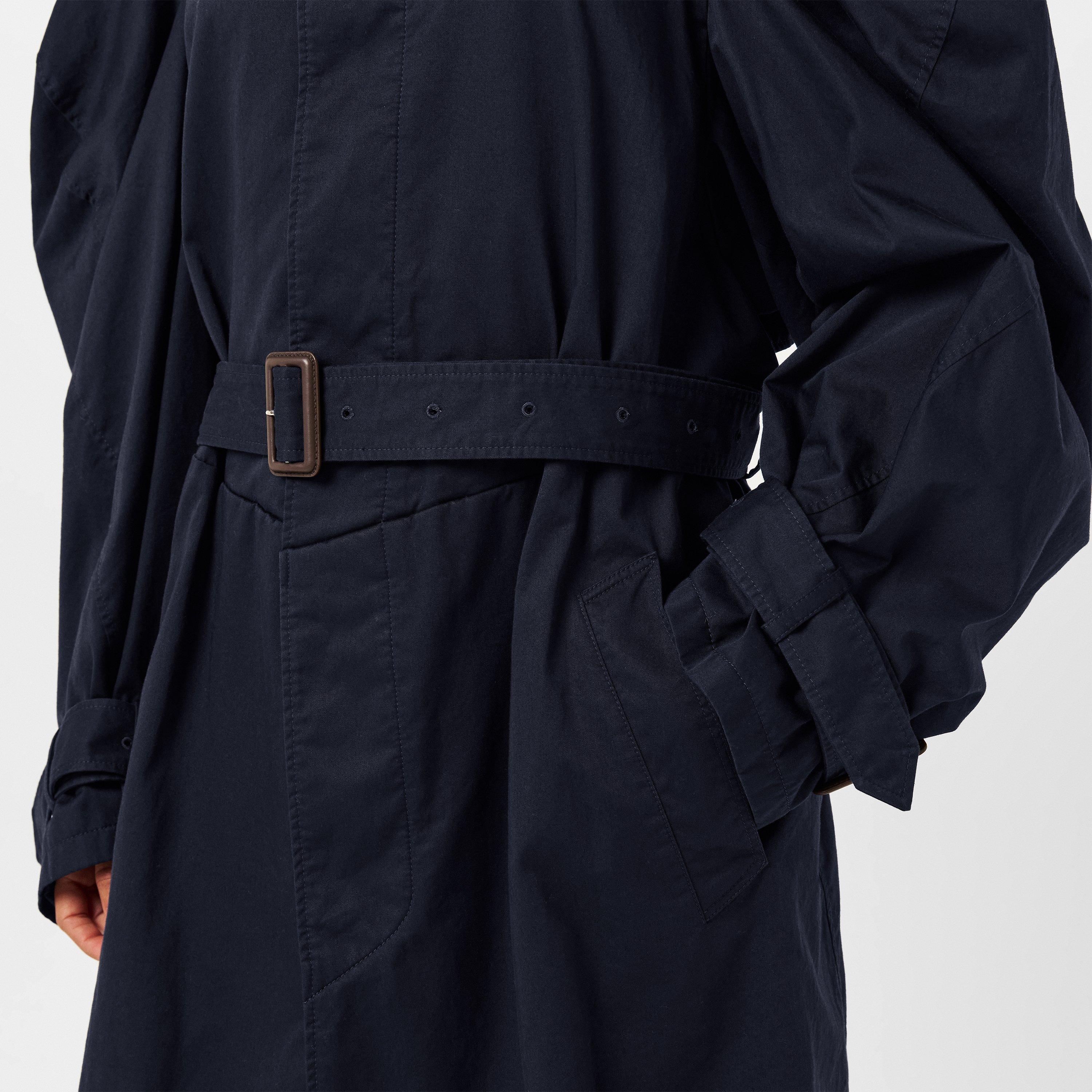 Oversized Water-Resistant Trench Coat