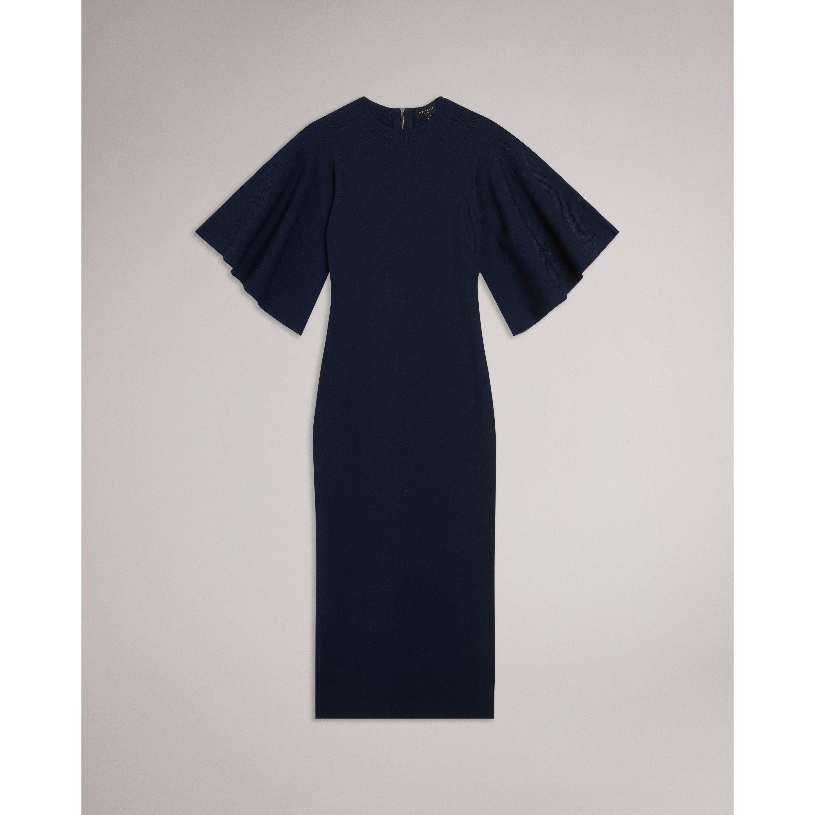 Flute Midaxi Dress