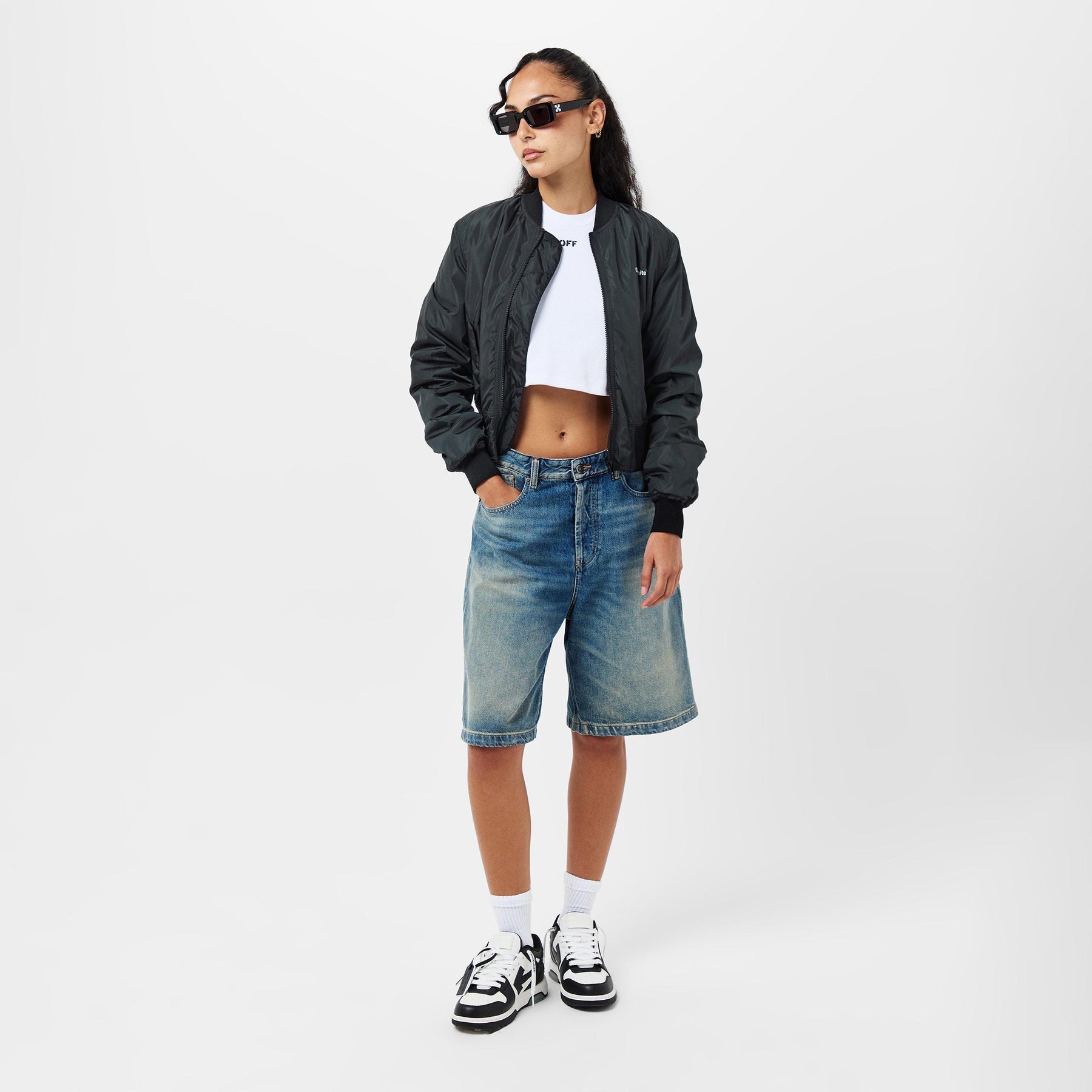 Diag Bomber Jacket