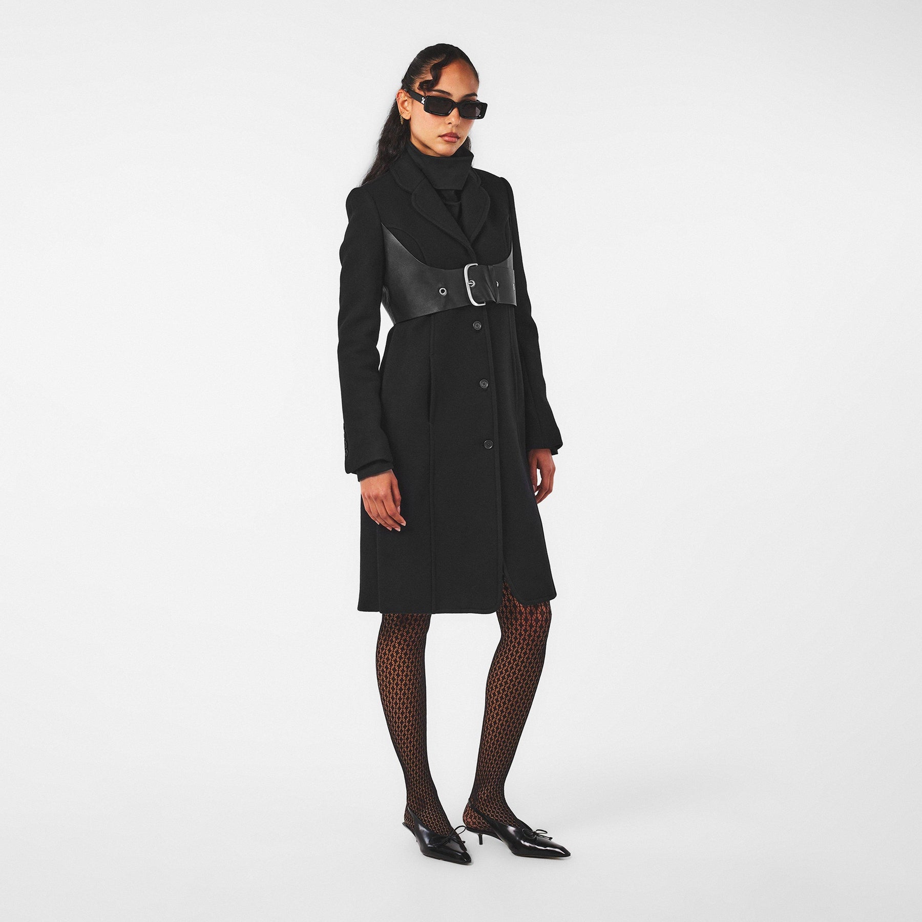 Off Belt Coat Ld99