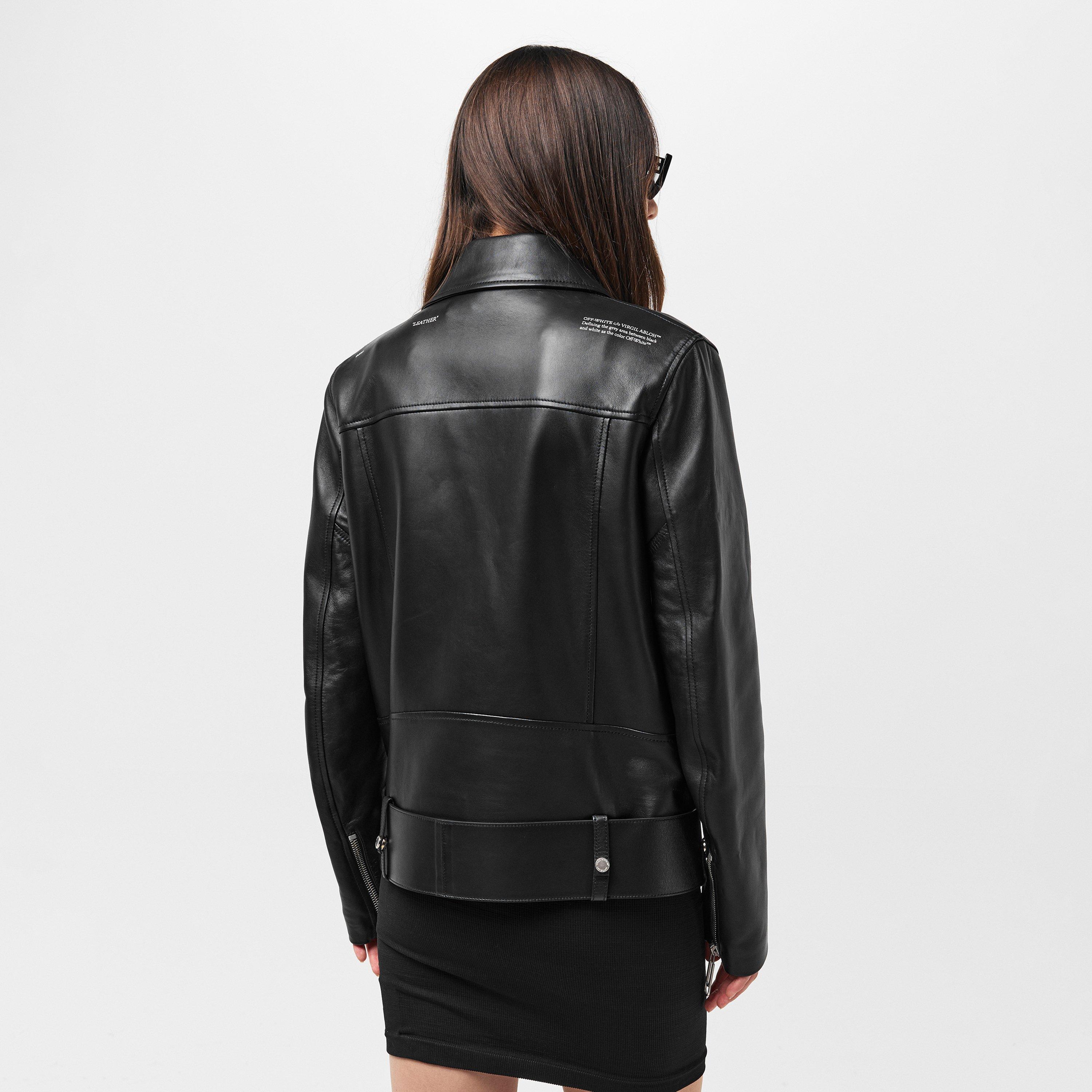 Oversized Leather Jacket