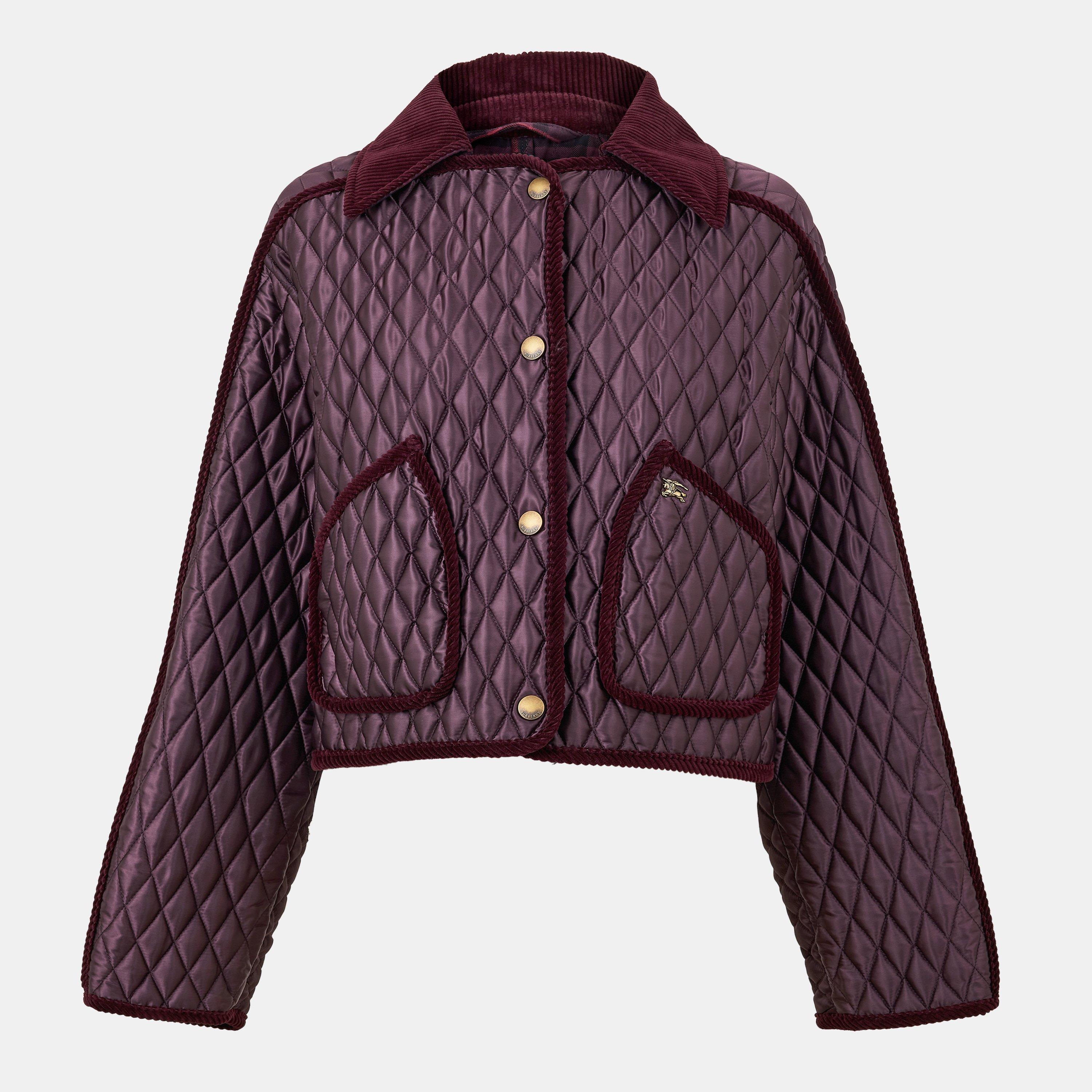 Floriston Diamond Quilted Structured Jacket