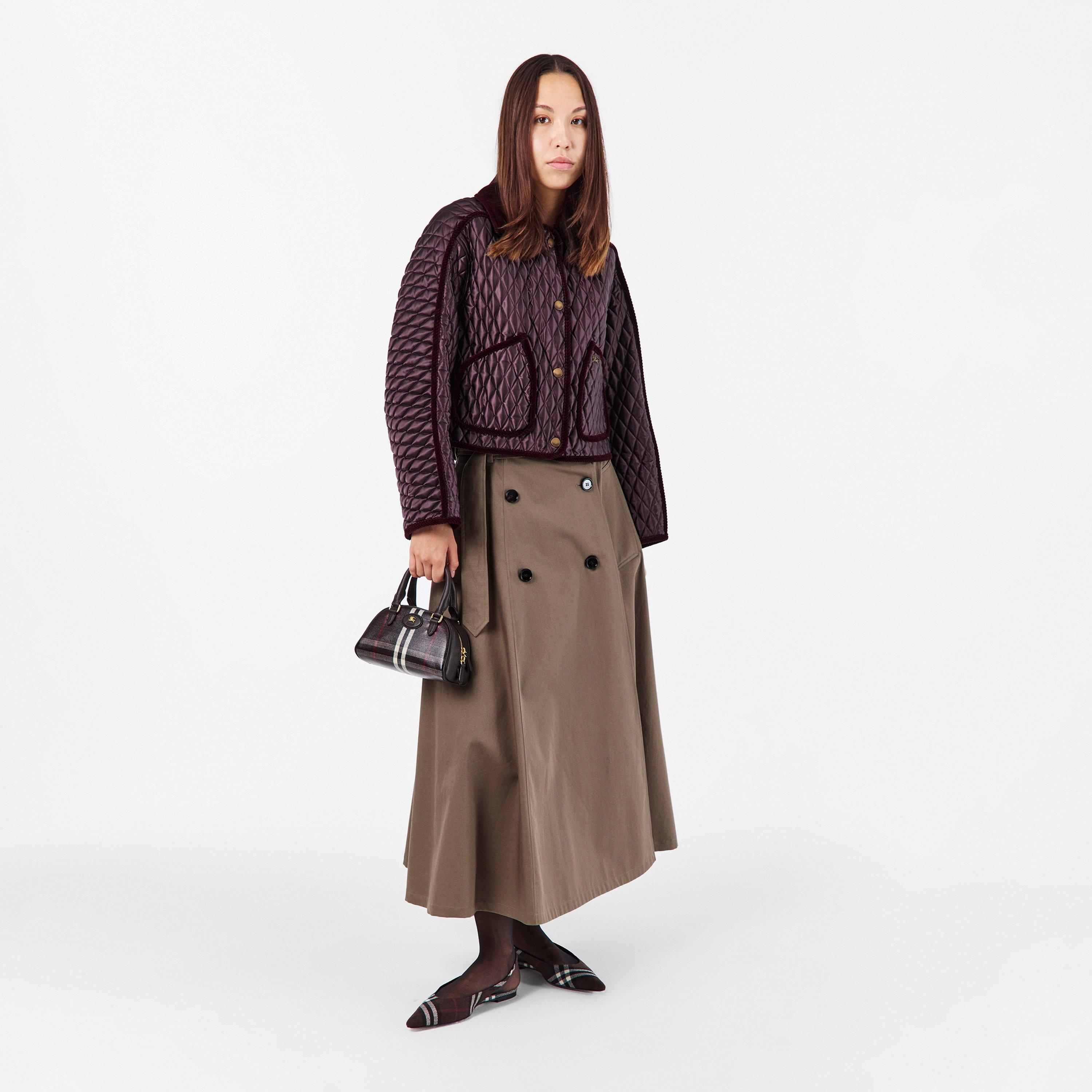 Floriston Diamond Quilted Structured Jacket